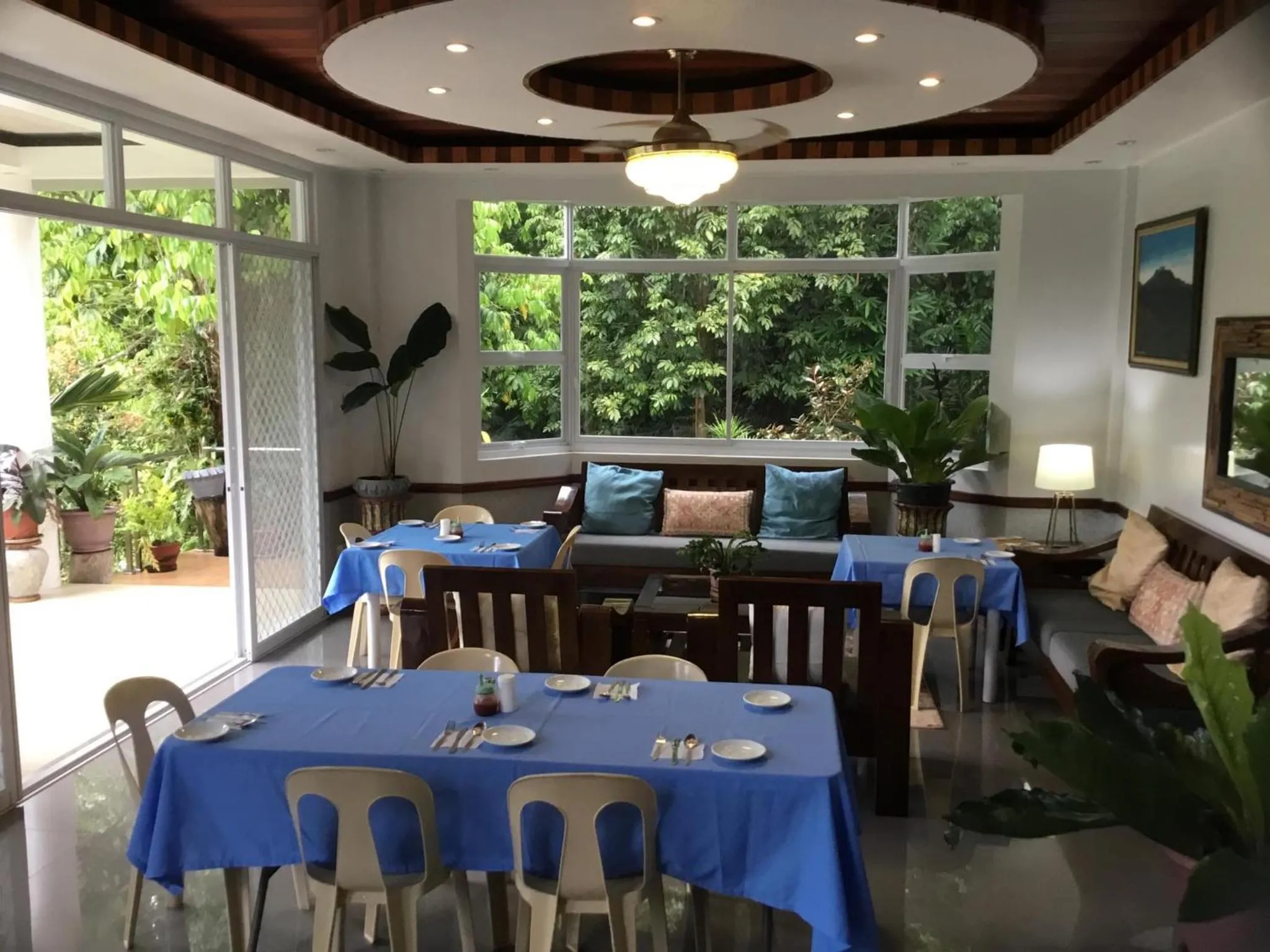 Dining area in Camiguin Lanzones Resort
