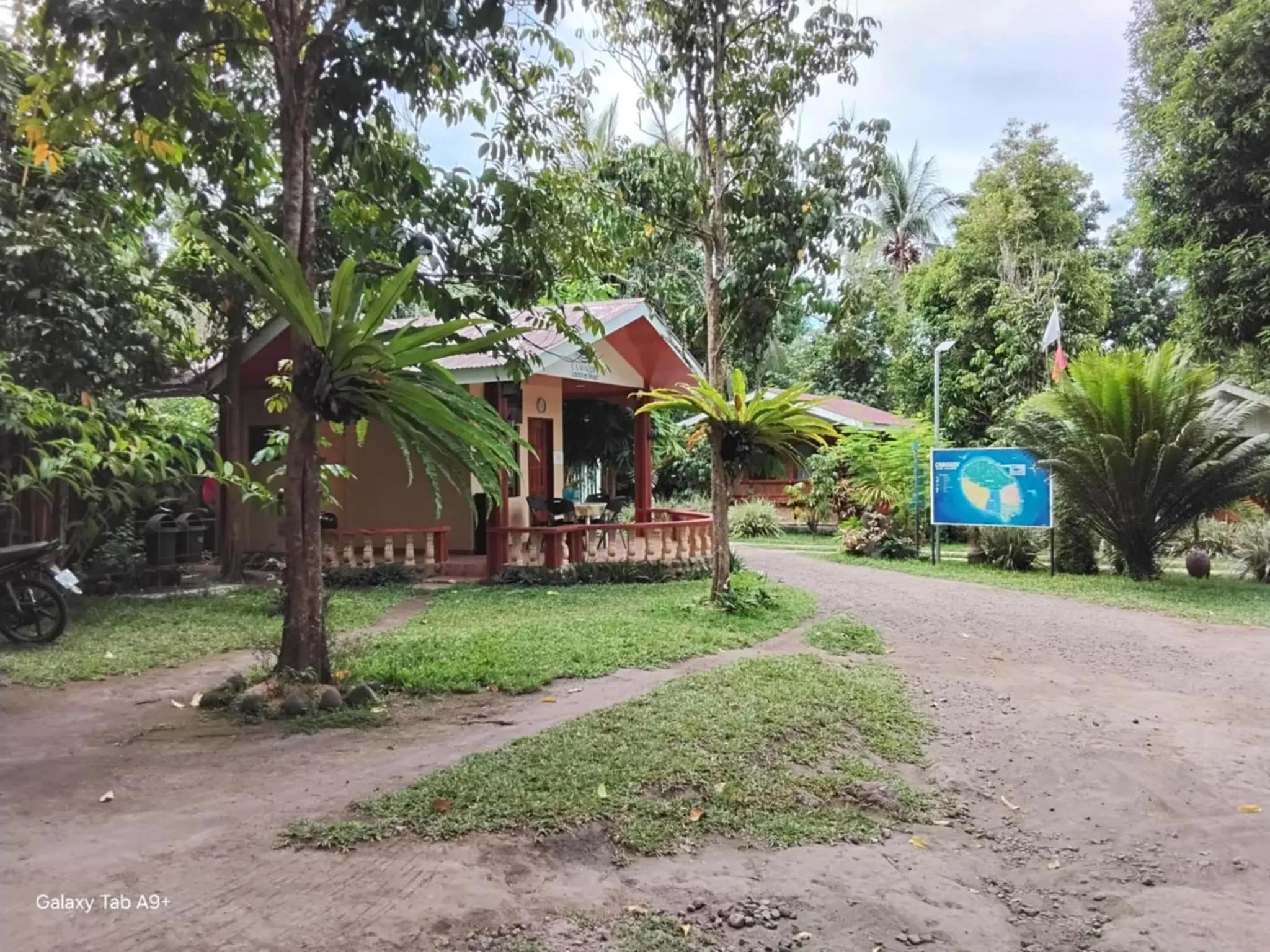 Facade/entrance in Camiguin Lanzones Resort