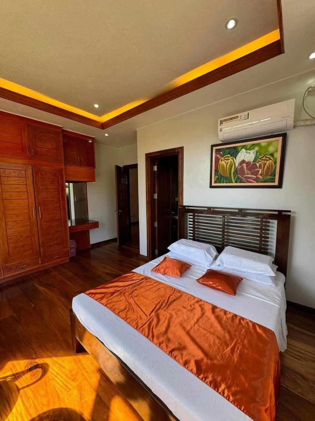 Bed in Camiguin Lanzones Resort