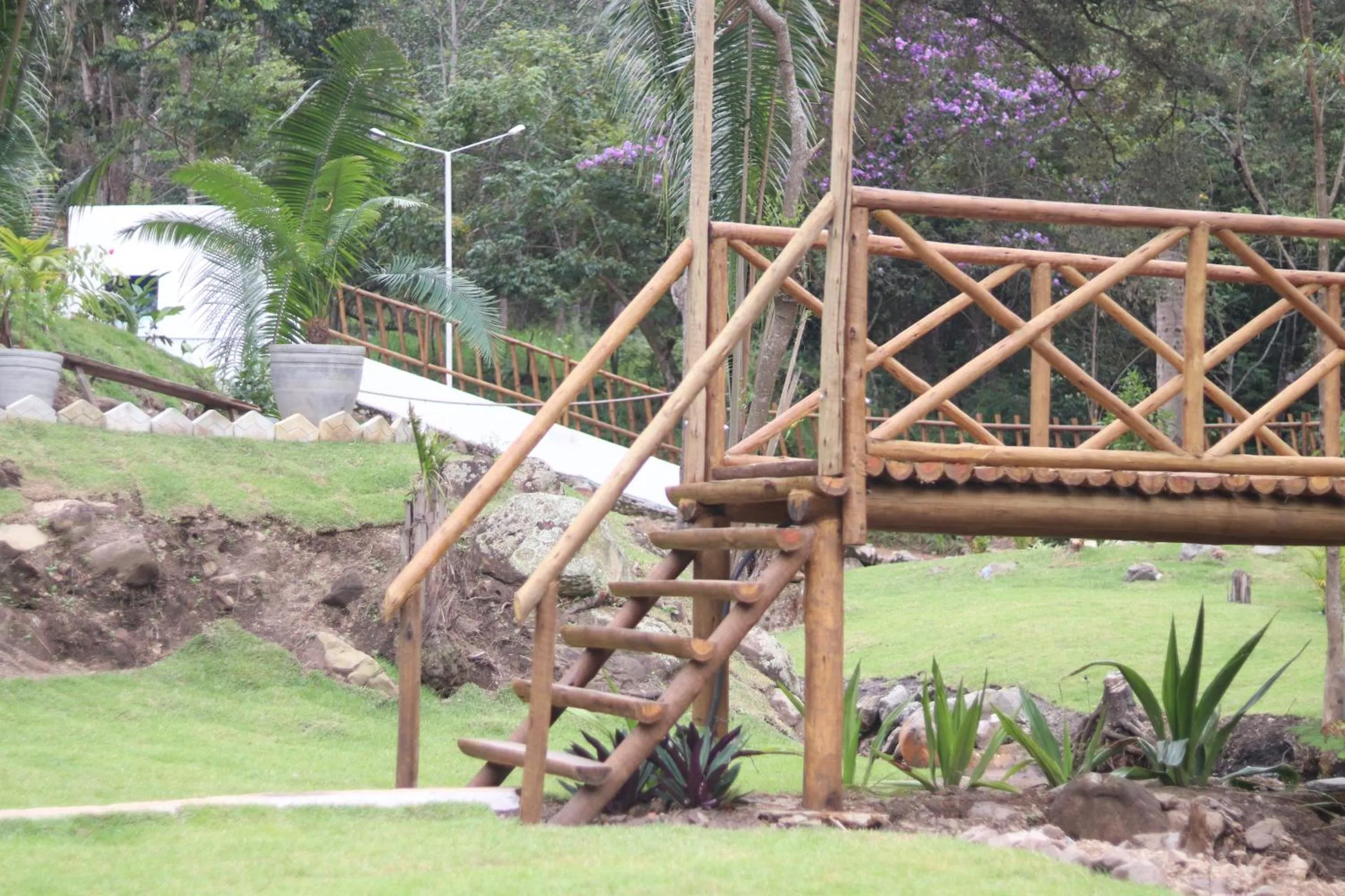 Garden view in Hotel Villa Babaçu