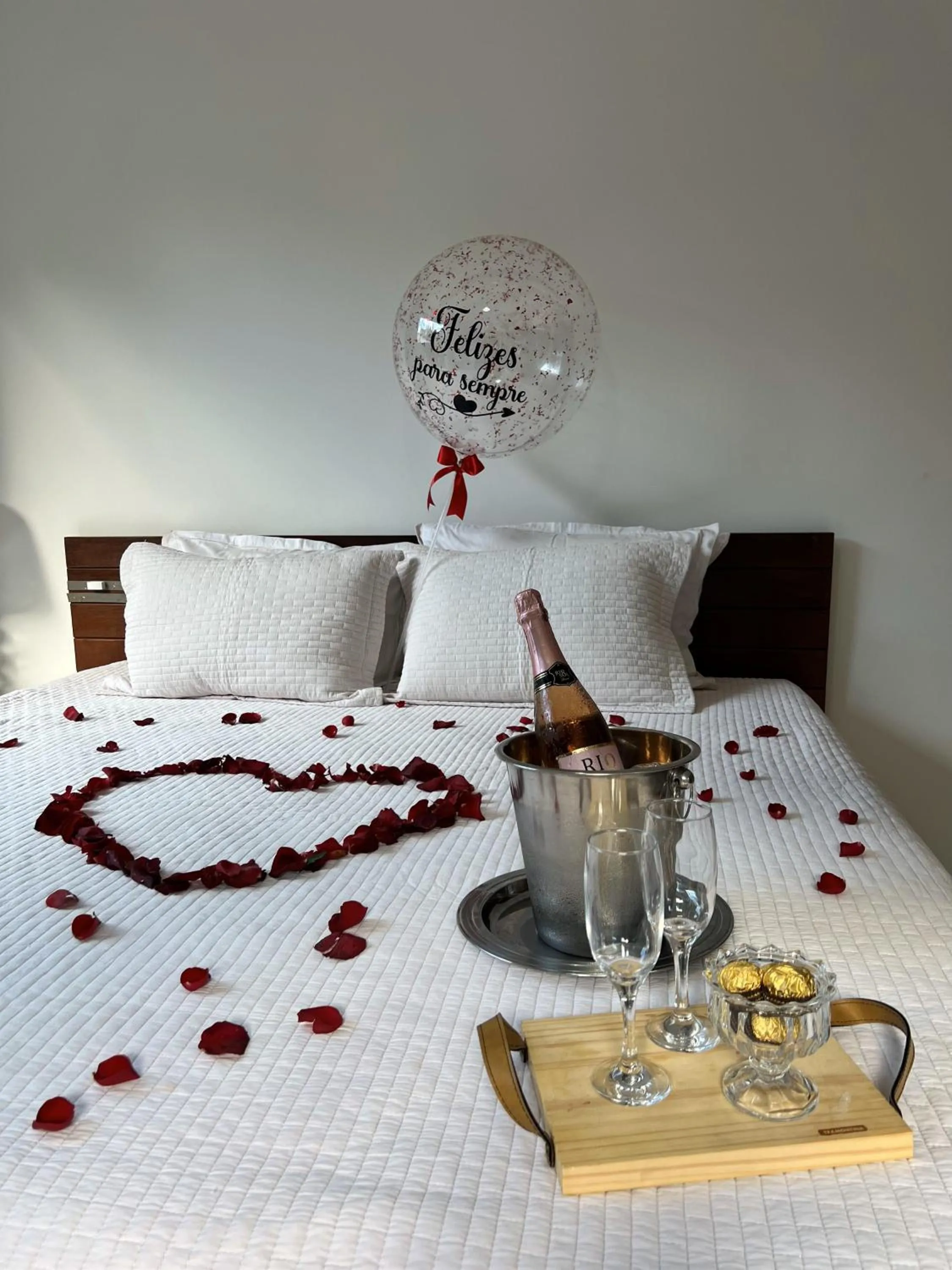 Bed in Hotel Villa Babaçu