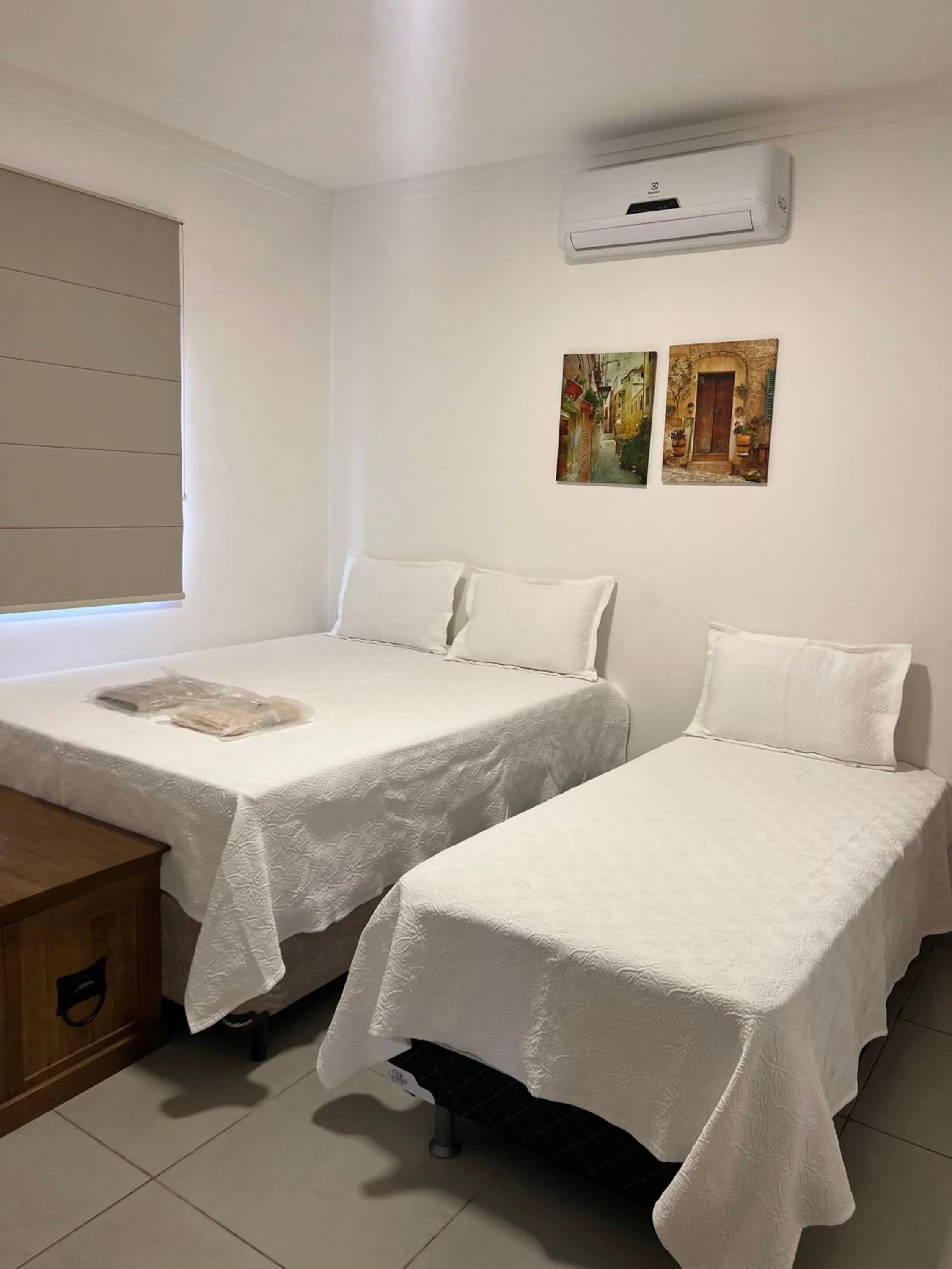 Bed in Hotel Villa Babaçu