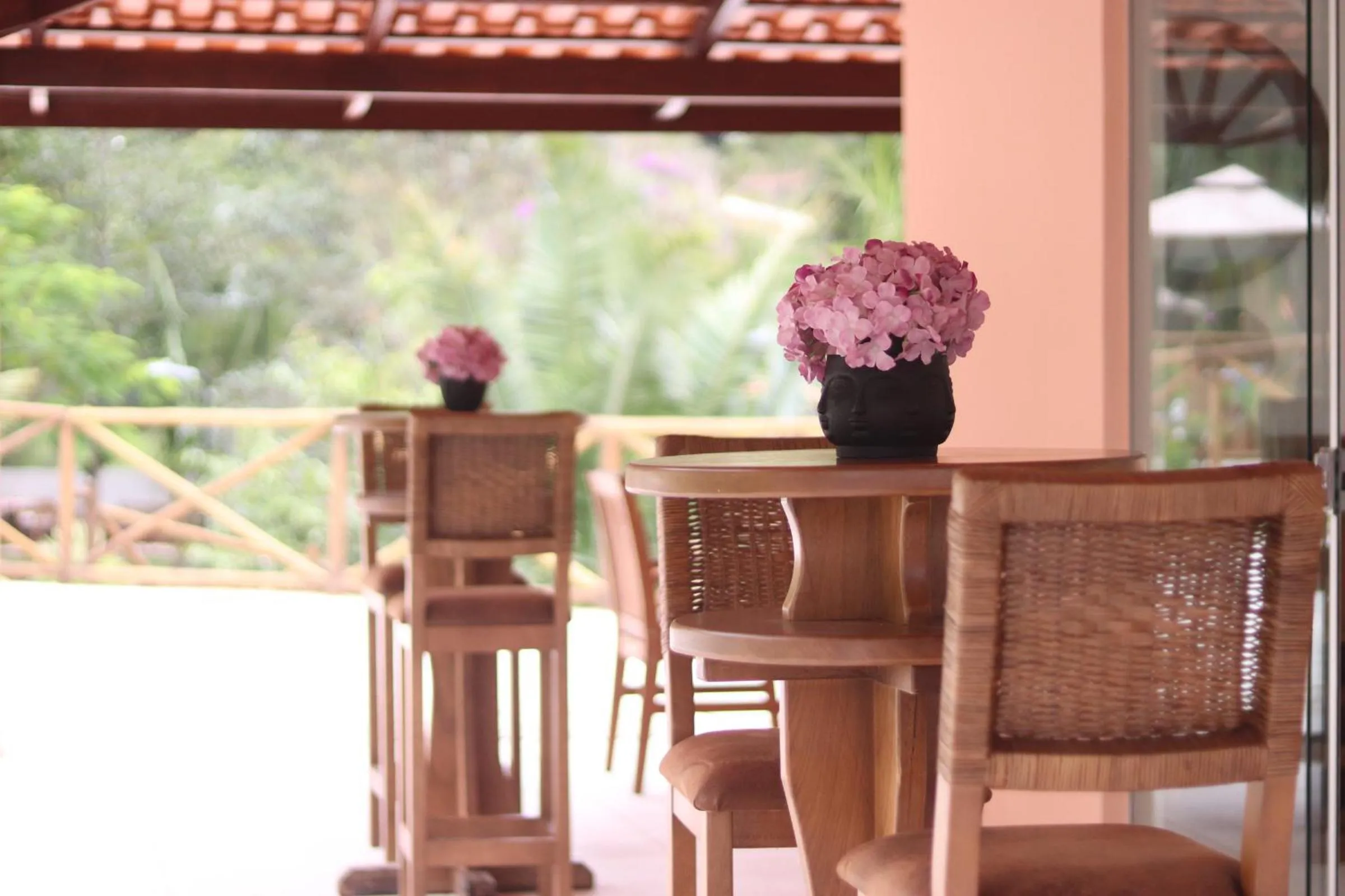 Dining area in Hotel Villa Babaçu