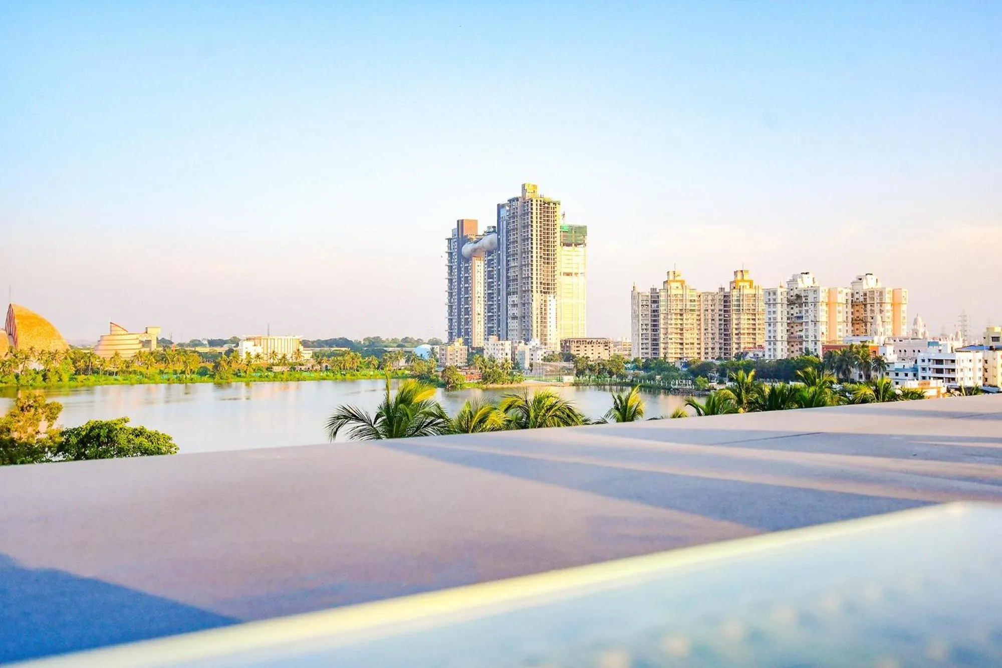 City view in FabHotel Lake View Topsia