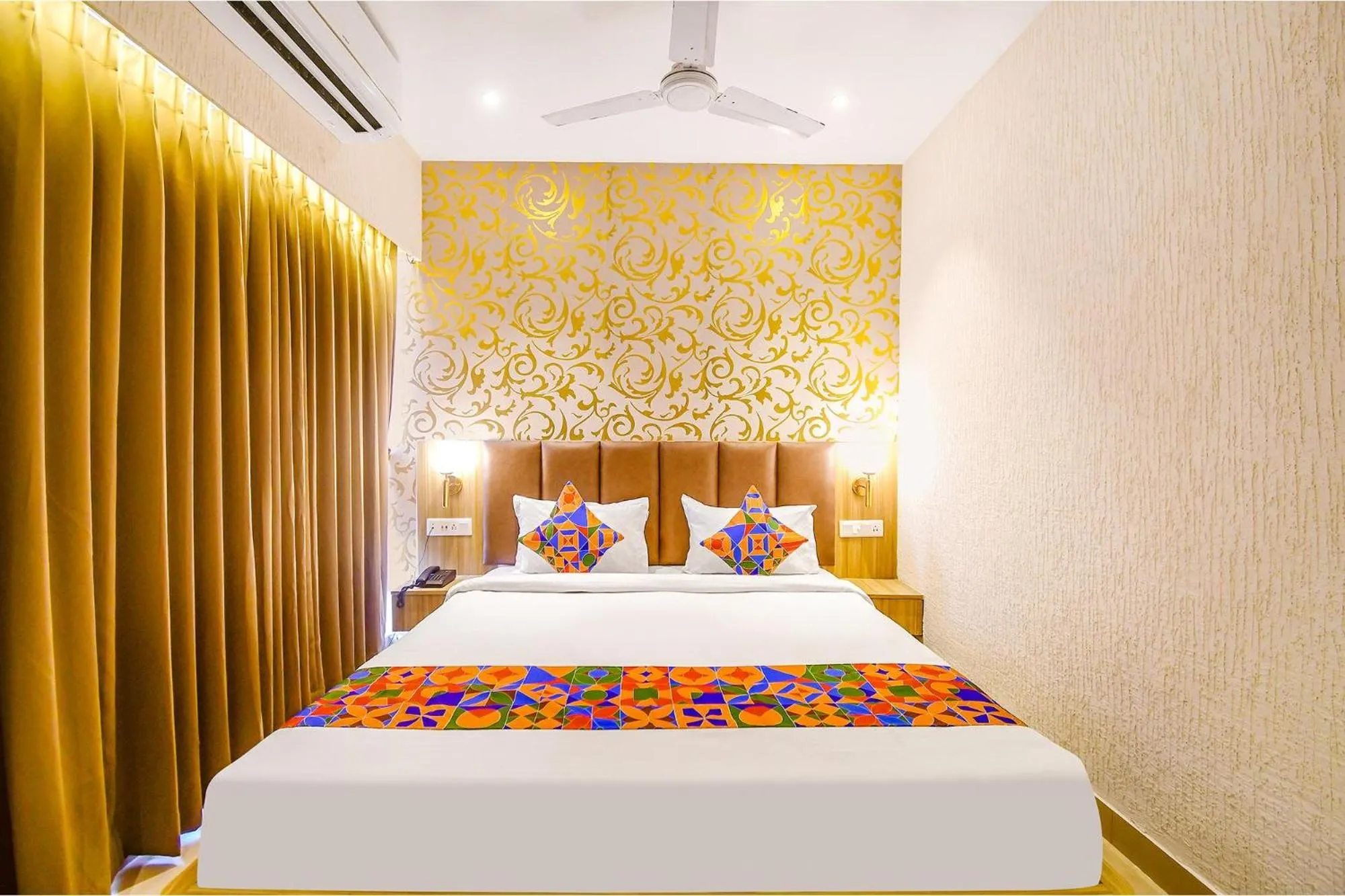 Bed in FabHotel Lake View Topsia