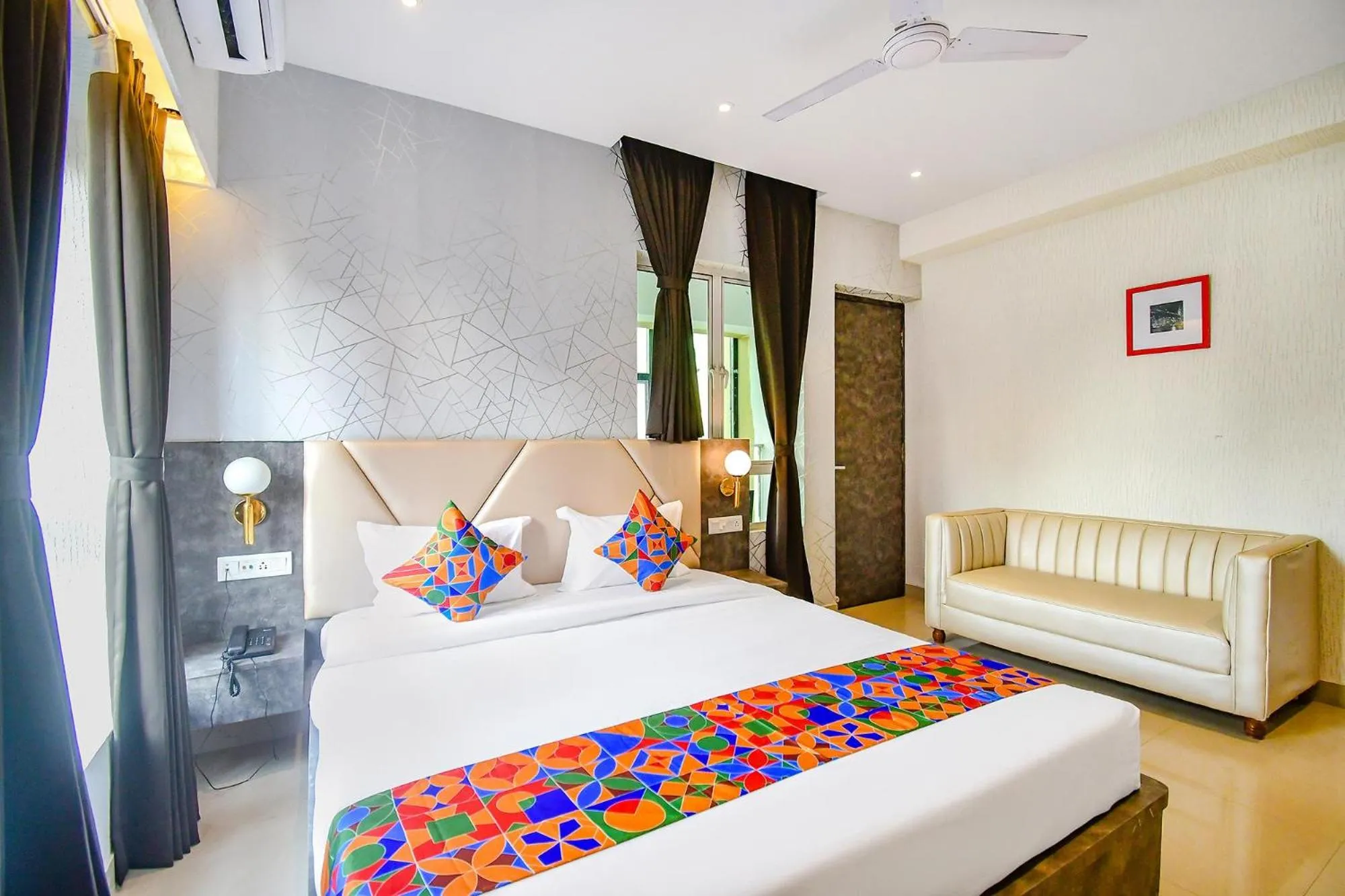 Bed in FabHotel Lake View Topsia