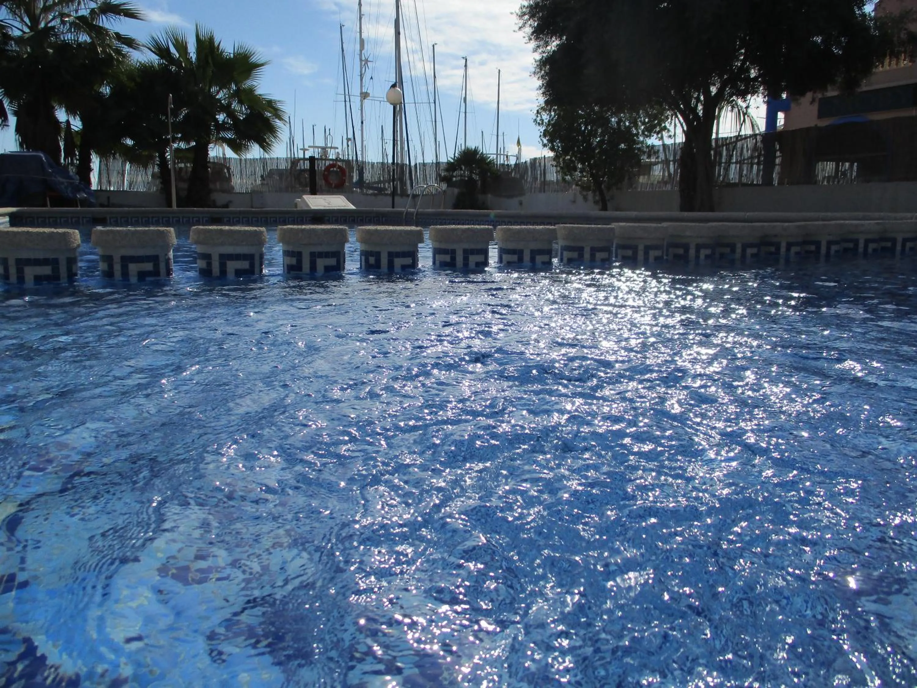 Swimming pool in Apartamentos Marina Internacional