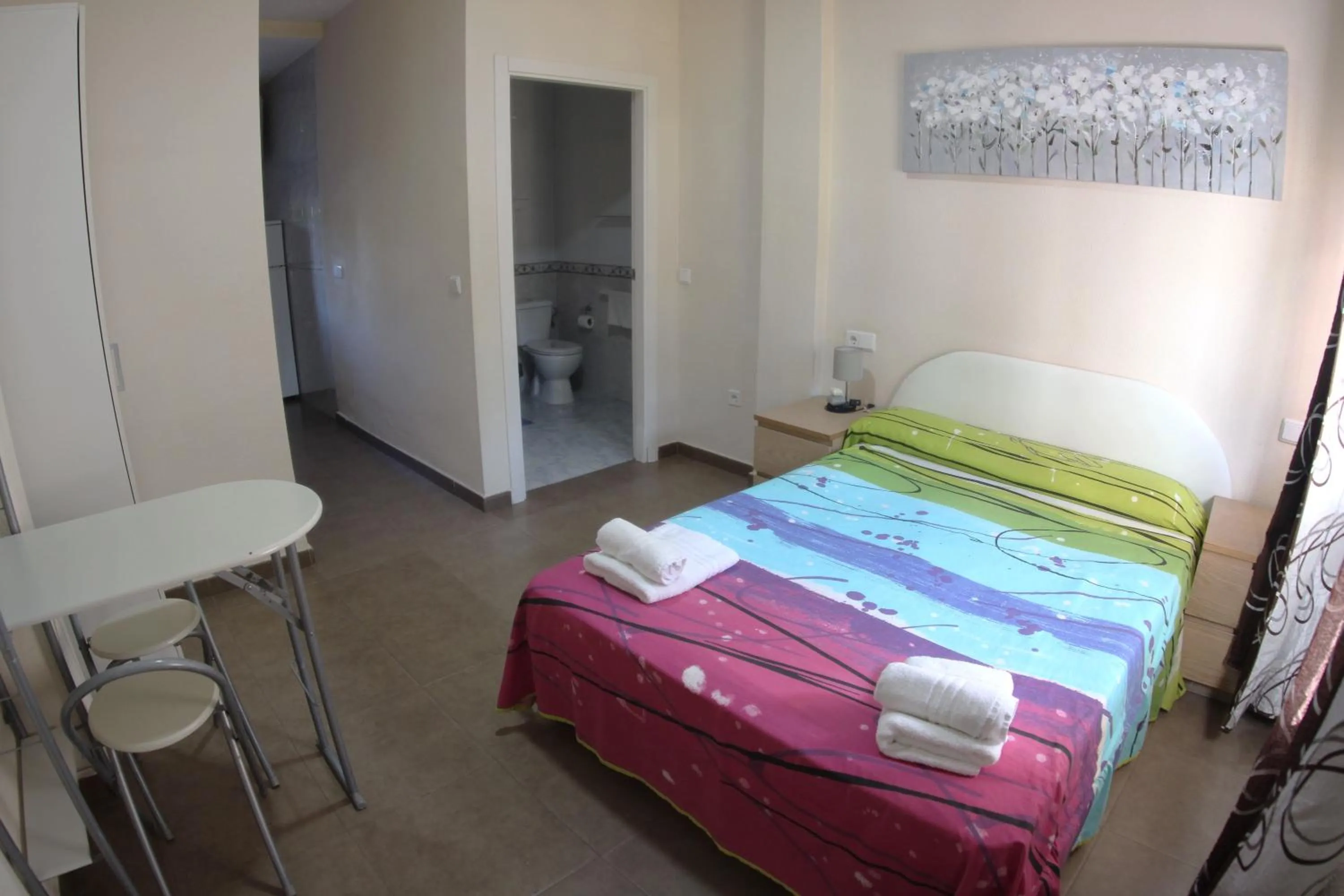 Bed in Apartamentos Marina Internacional