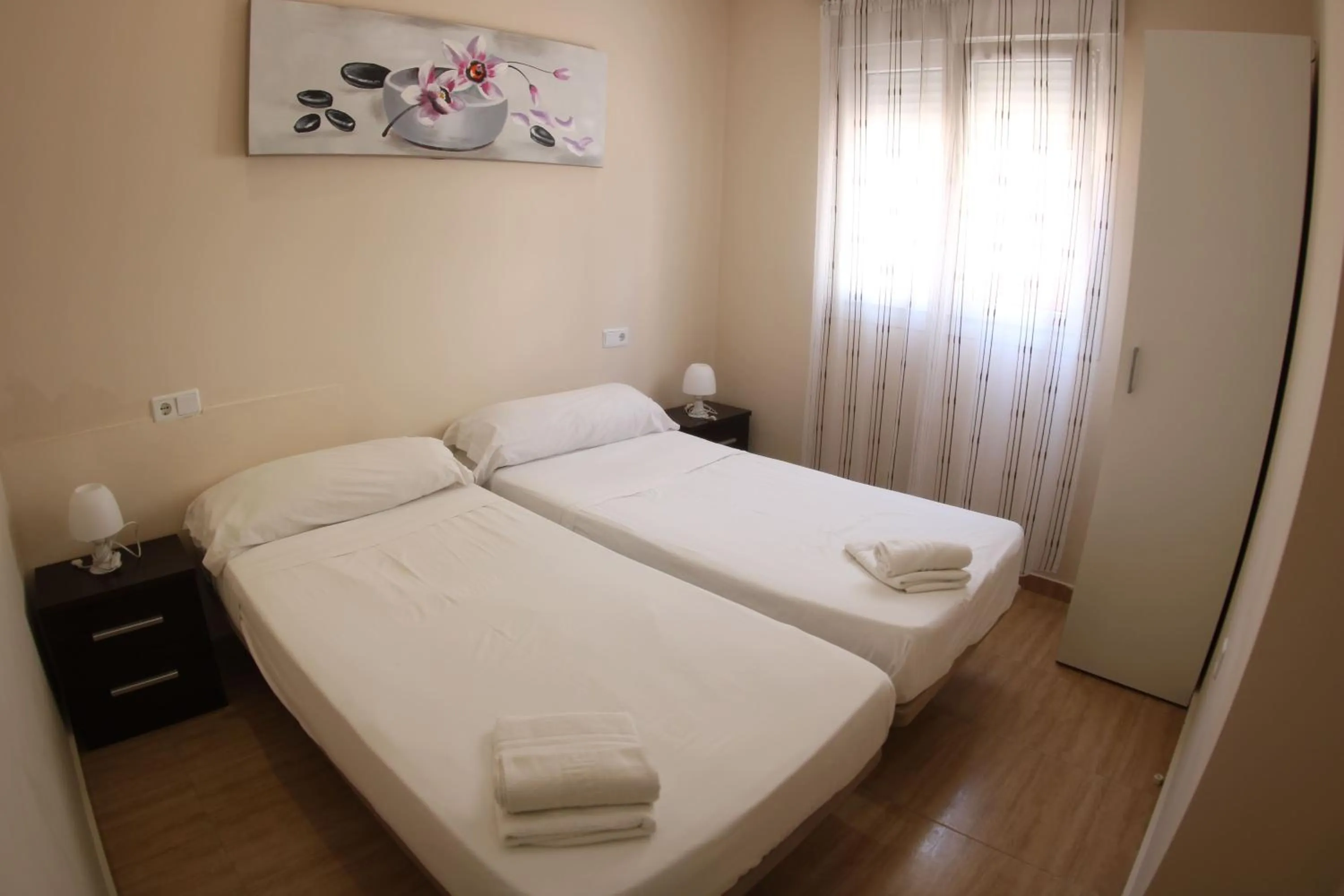 Bed in Apartamentos Marina Internacional