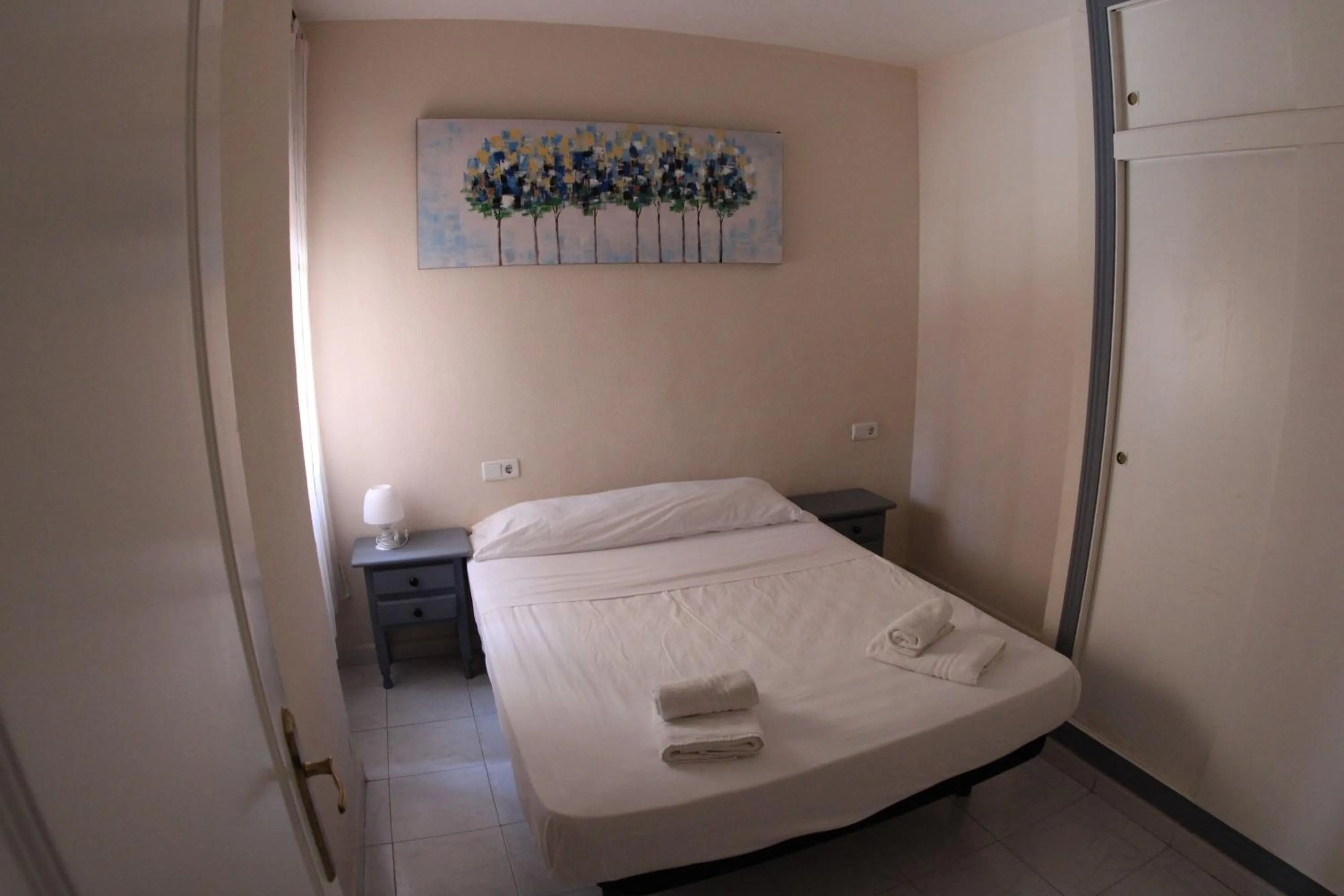 Bed in Apartamentos Marina Internacional