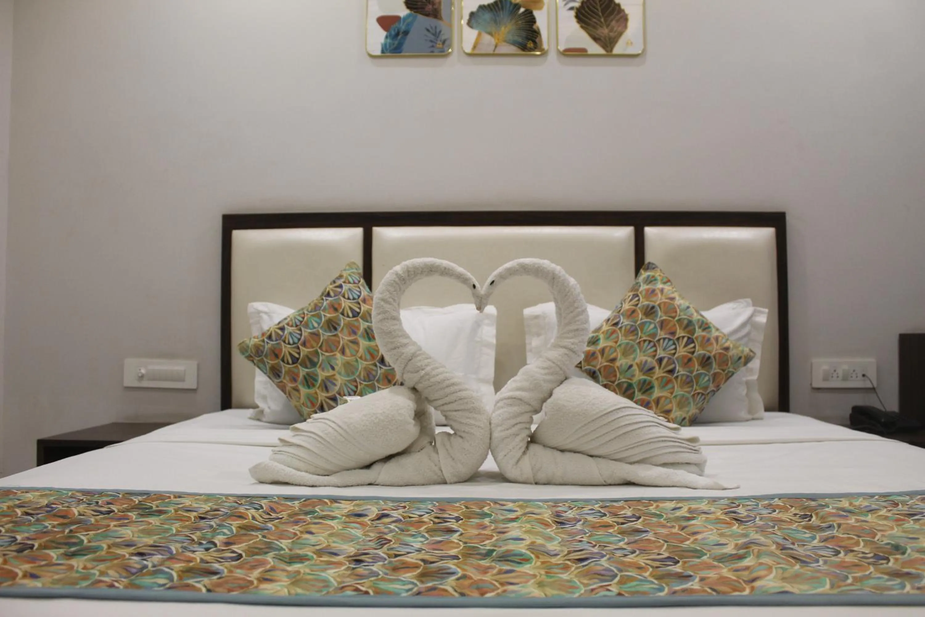 Bed in Hotel Annpurna Regency