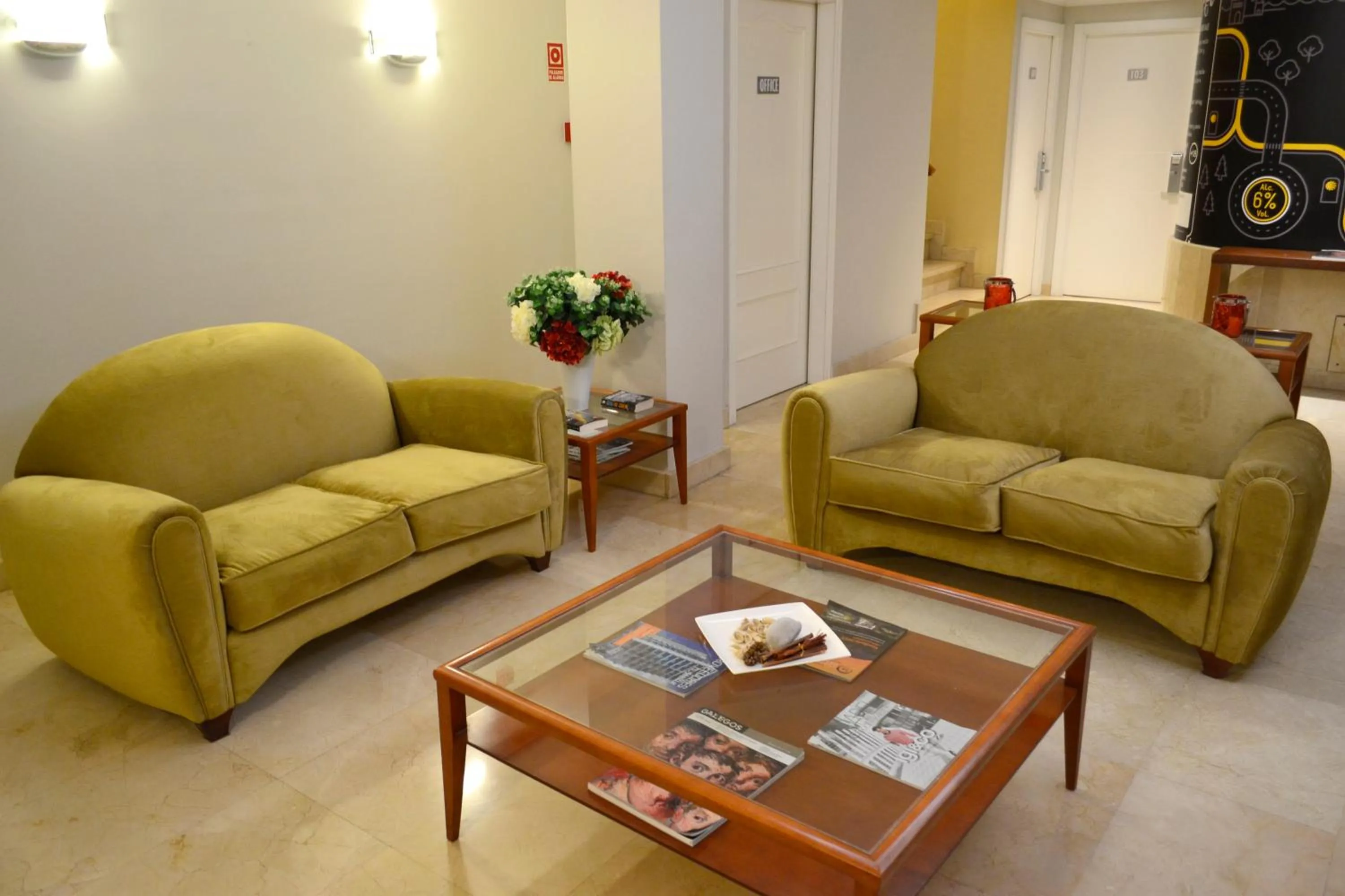 Decorative detail in Hotel Alda San Carlos