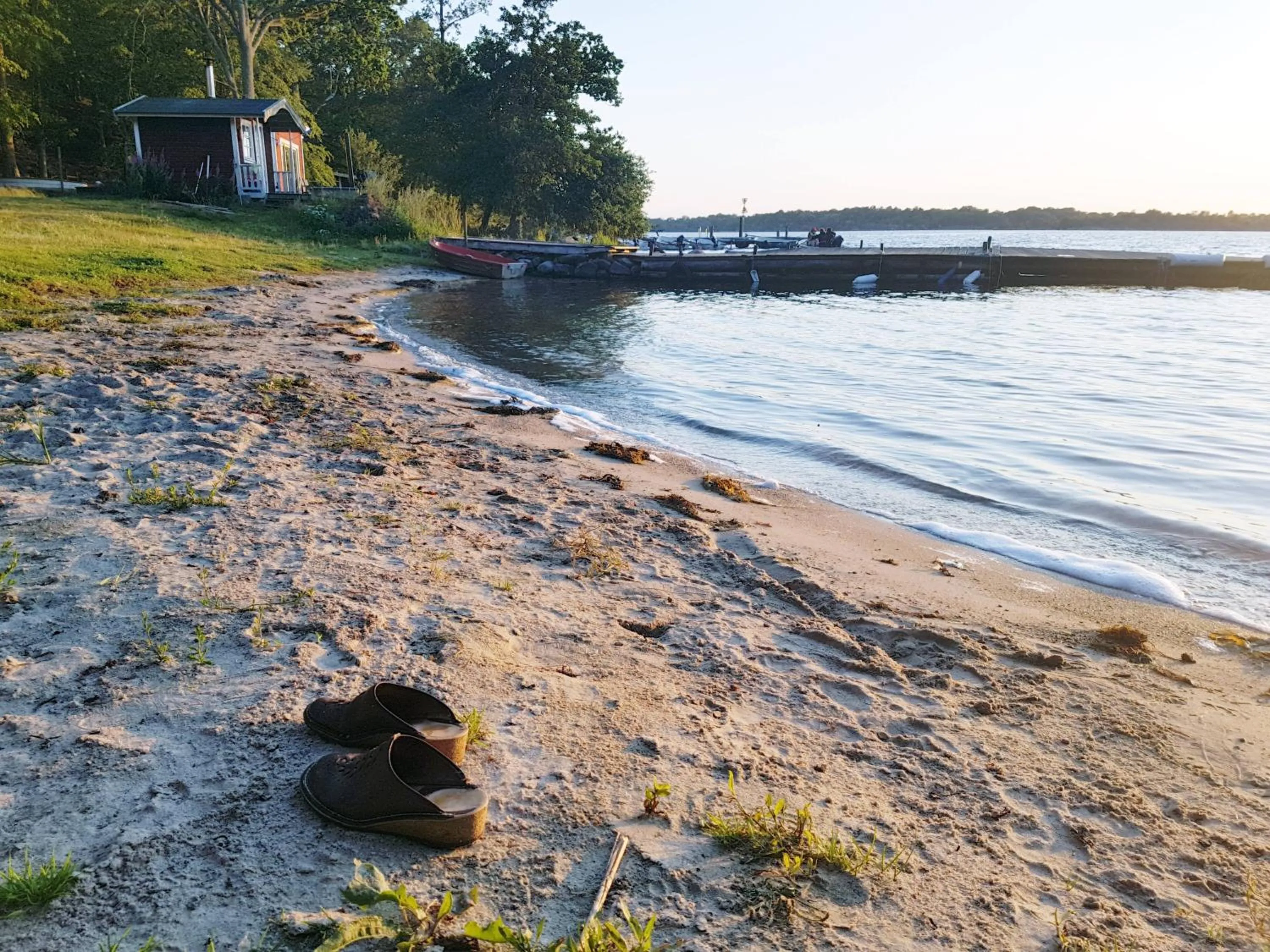 Beach in Svalemåla Stugby