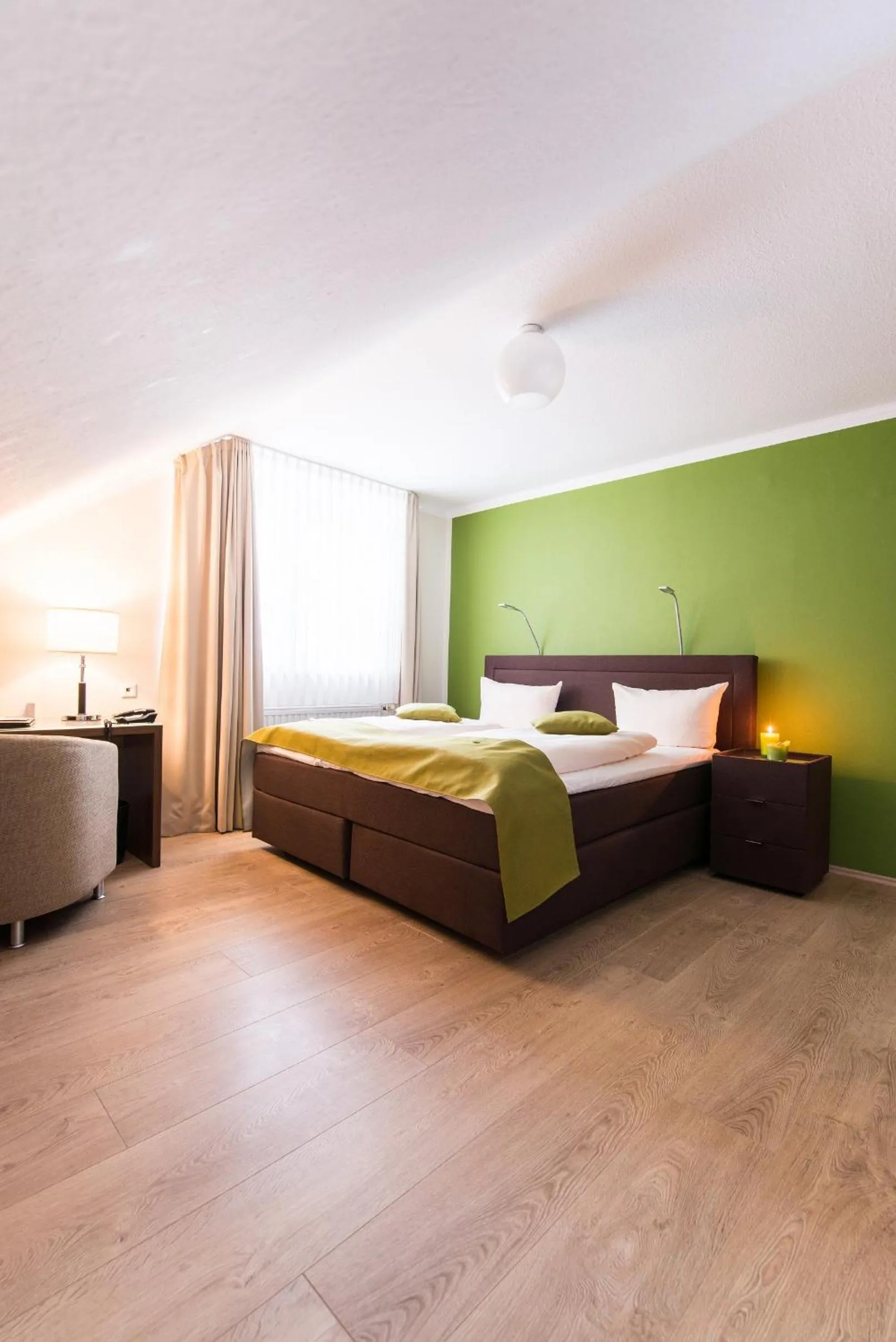 Bed in Hotel am Herkules