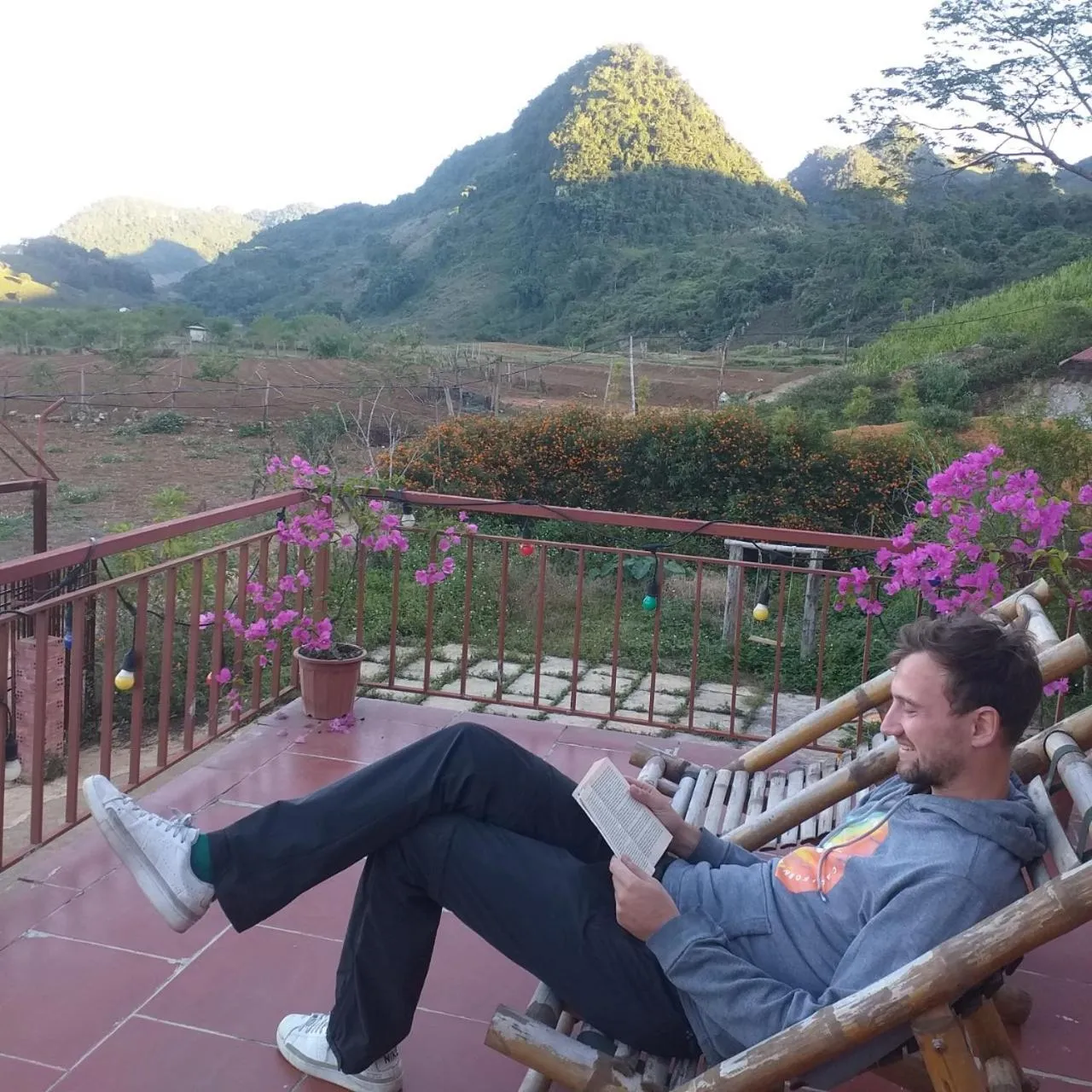 Patio in Retreat Home Bản Dọi Mộc Châu