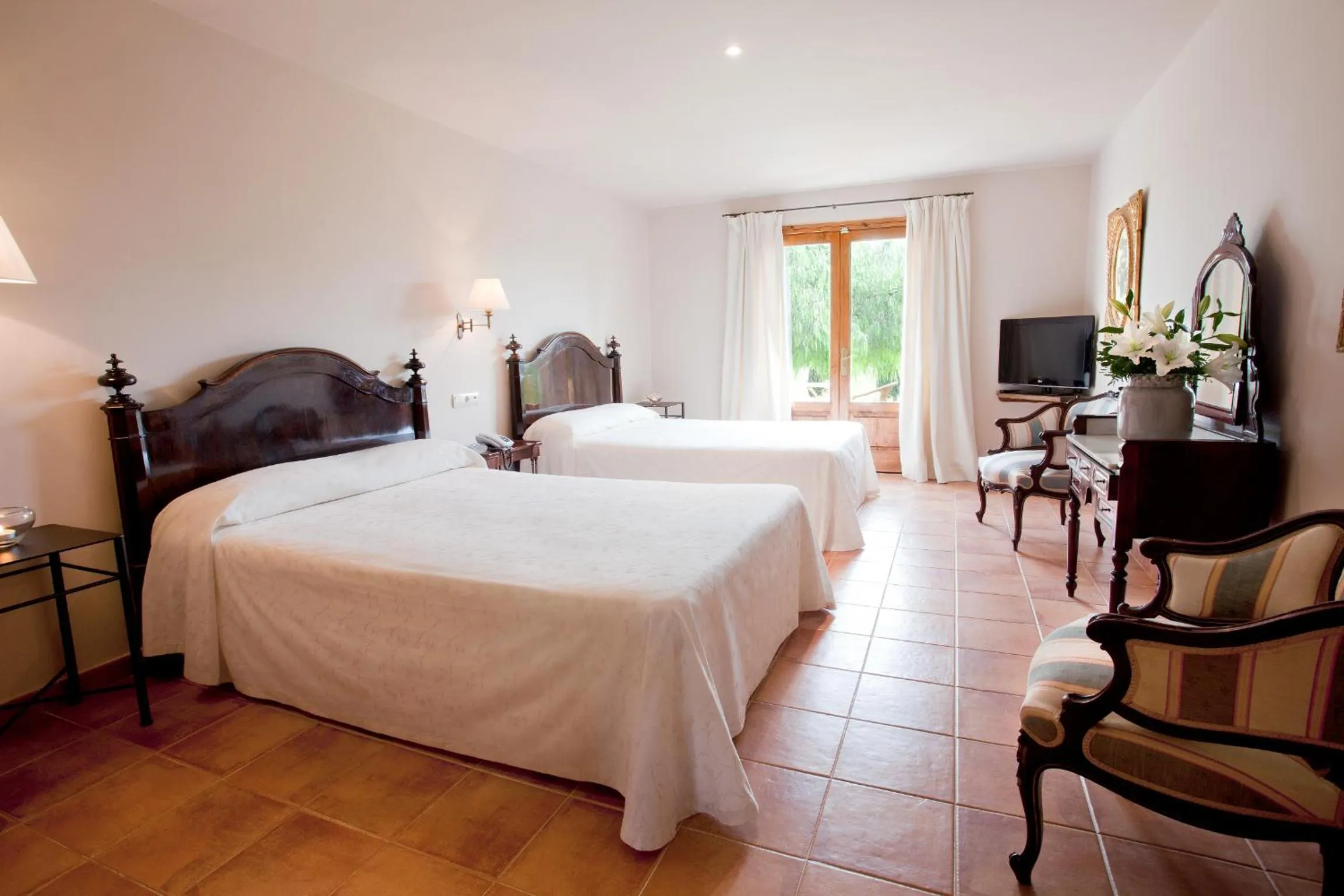 Bedroom, Bed in Son Corb Boutique Hotel