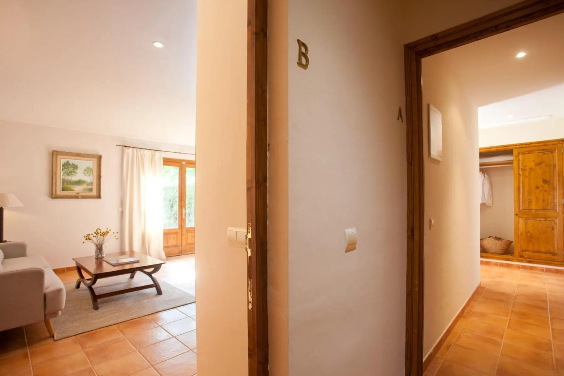 Bed in Son Corb Boutique Hotel