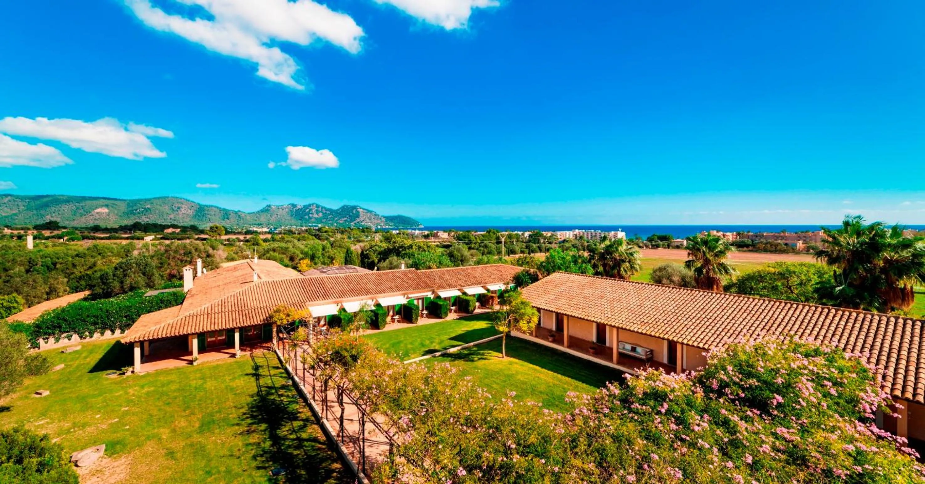 Bird's eye view in Son Corb Boutique Hotel