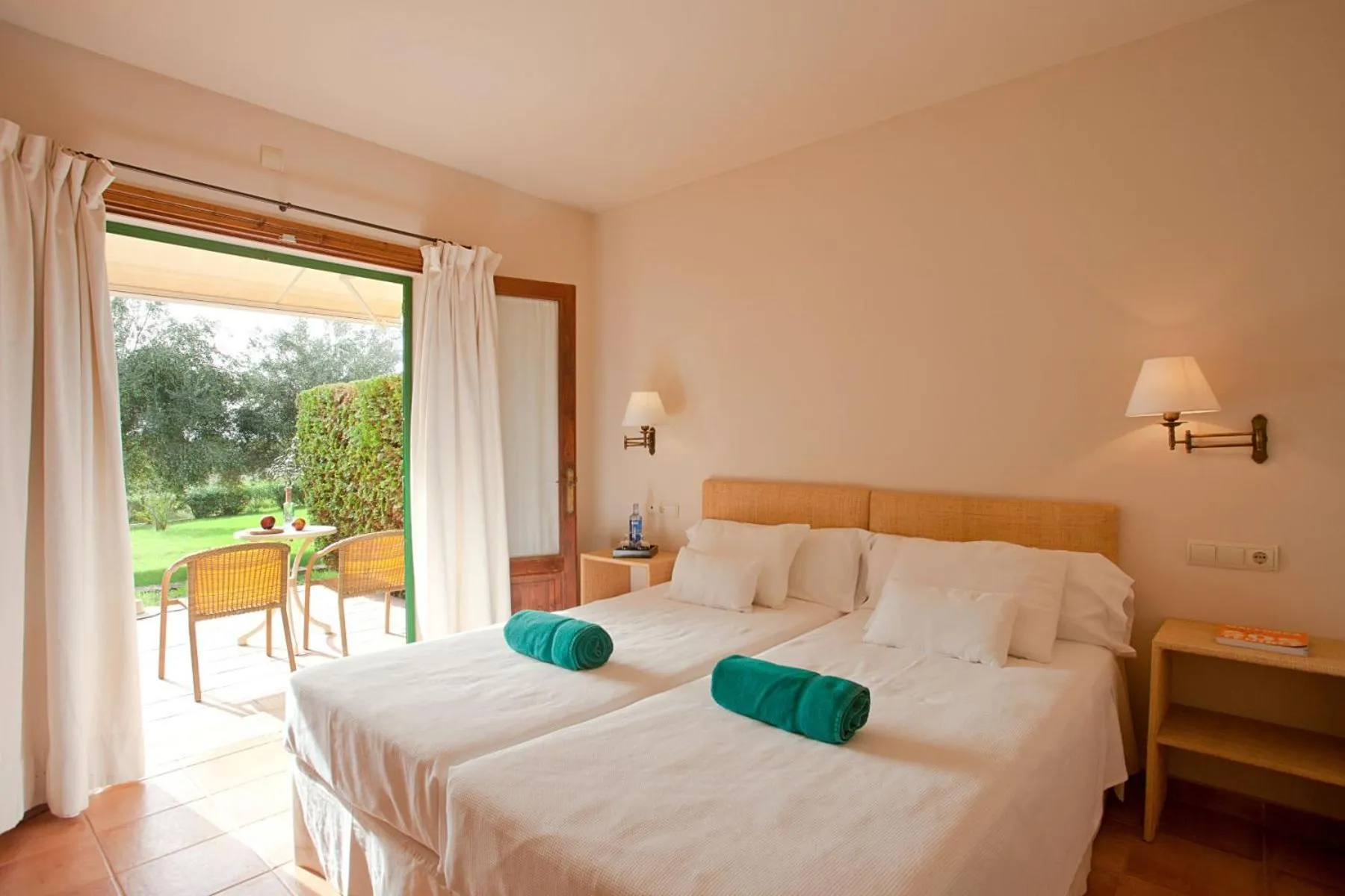 Bed in Son Corb Boutique Hotel