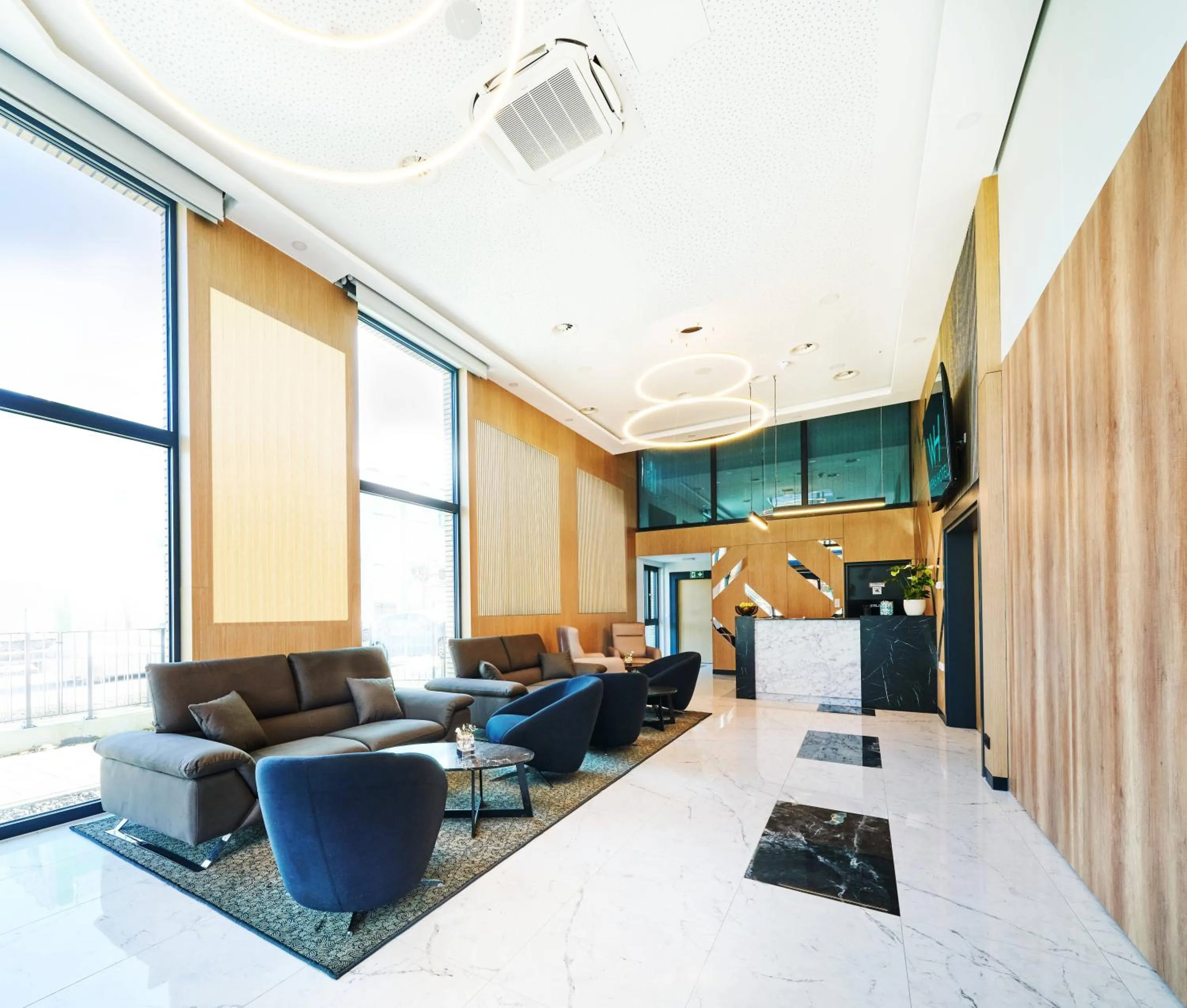 Lobby or reception in WENS Hotel