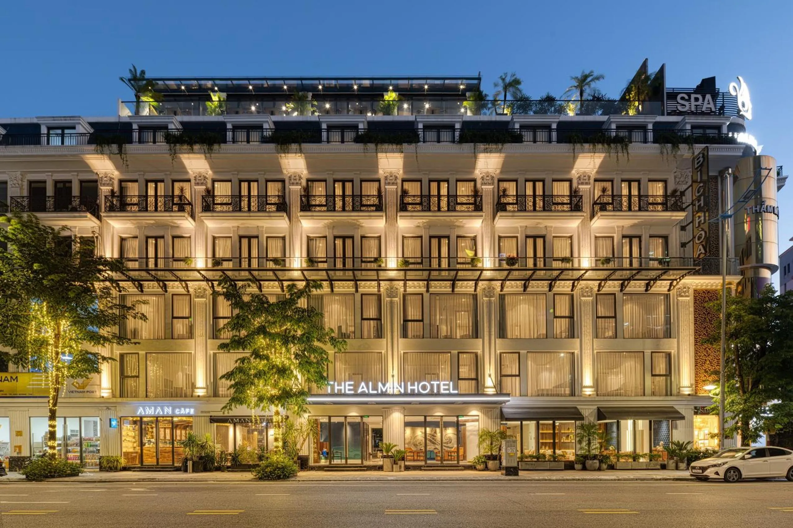 Property building in The Almin Hotel