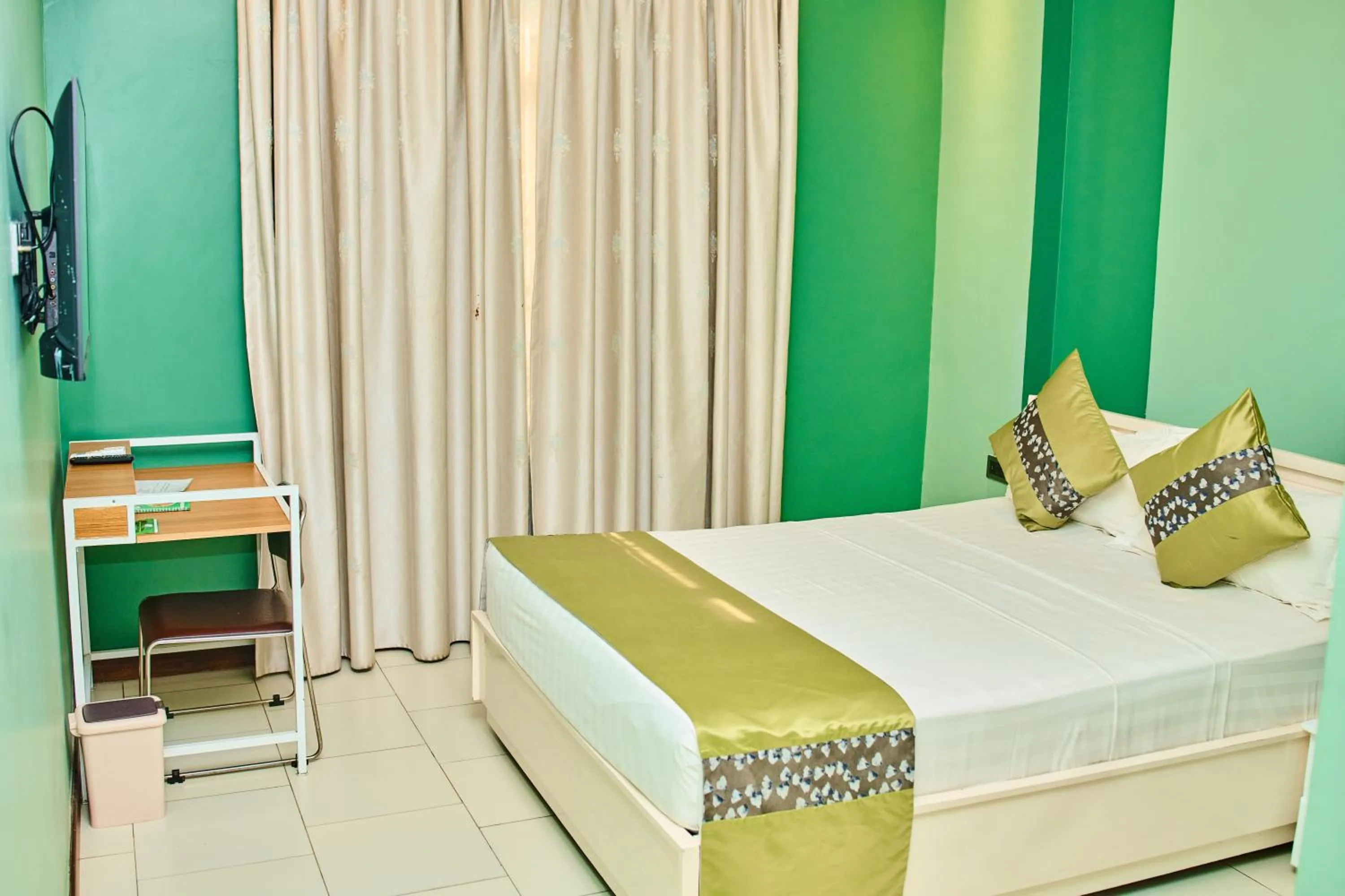 Bed in Hotel Amaranth