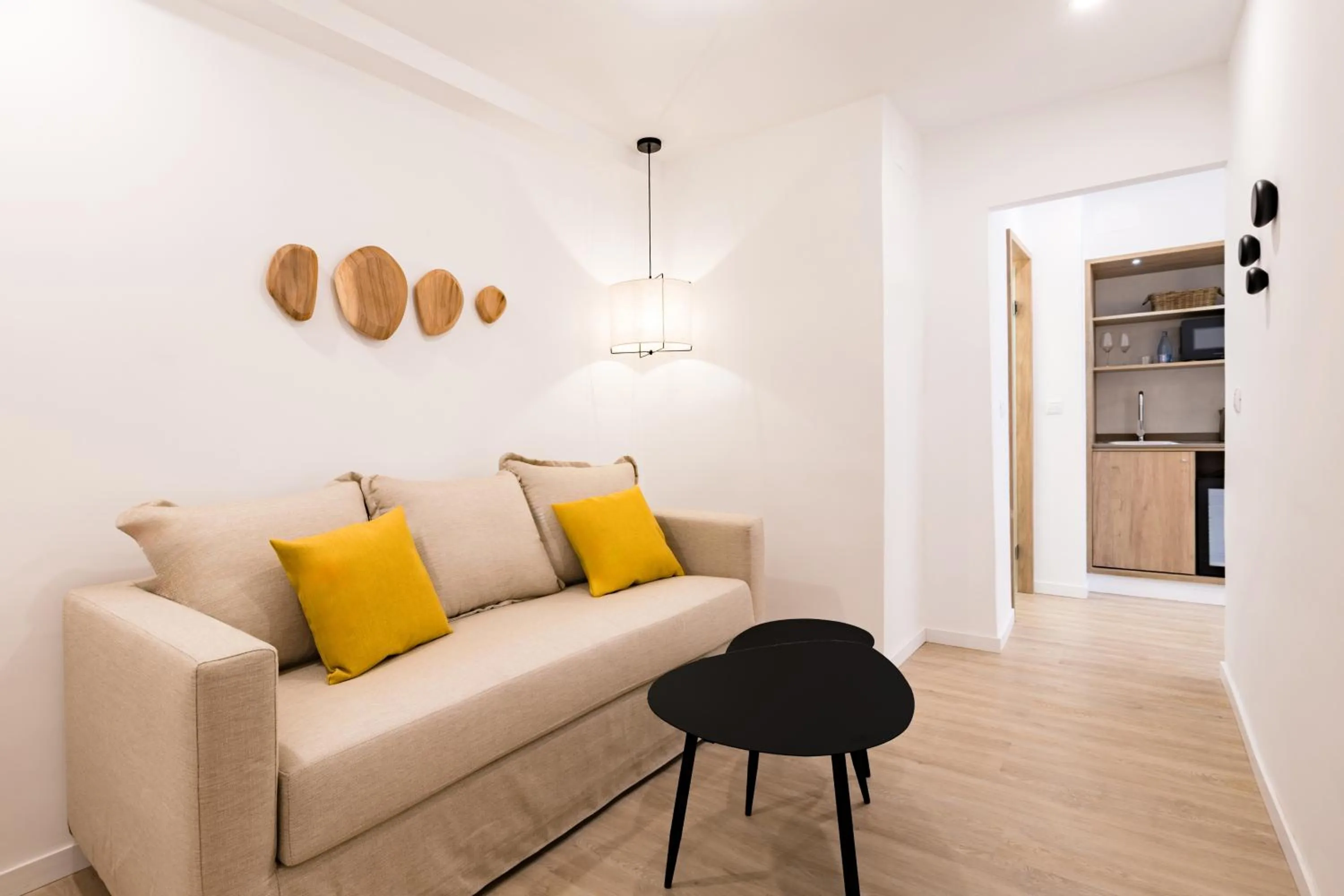 Living room in La Suite