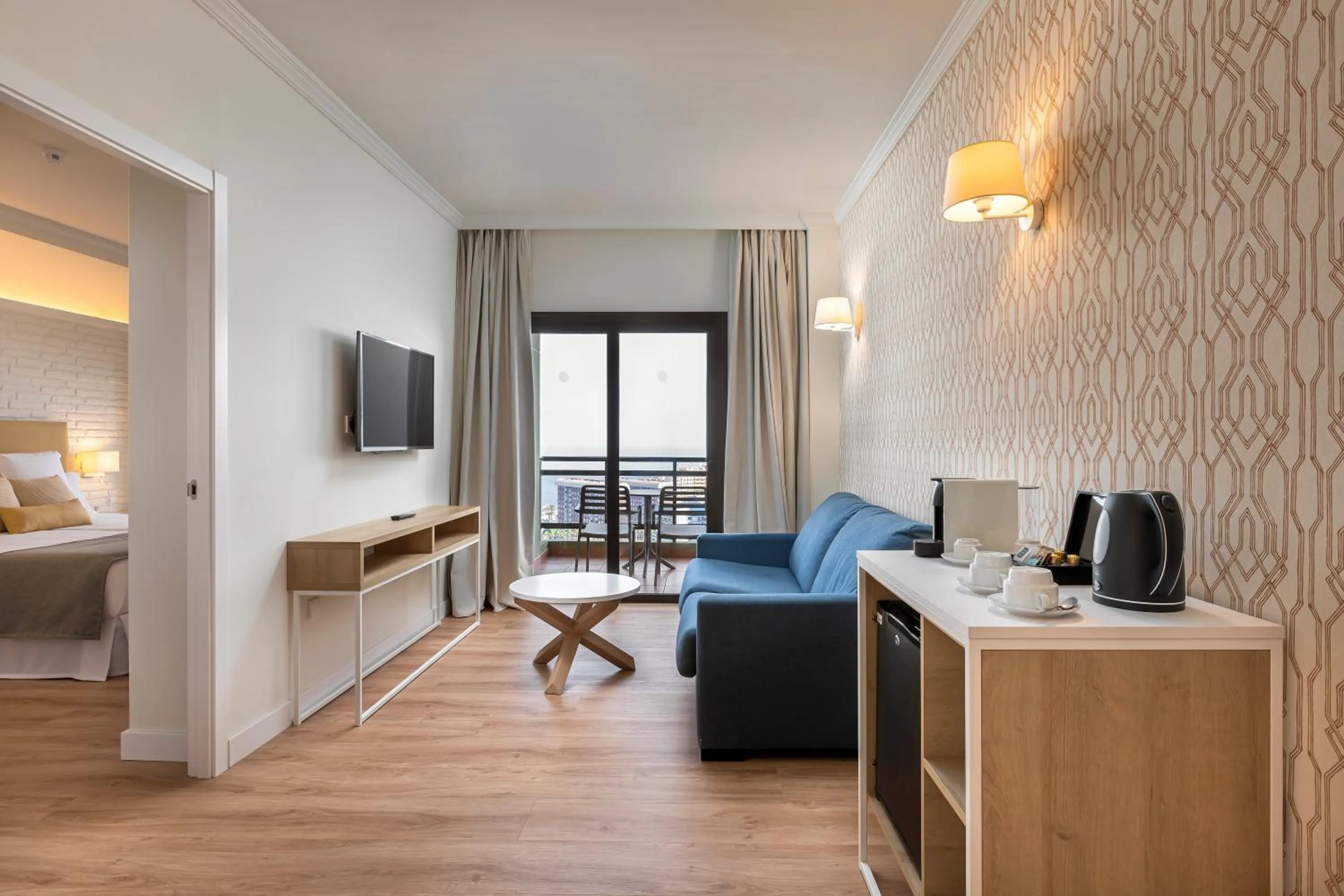 TV and multimedia, Bed in AluaSoul Orotava Valley - Adults Only