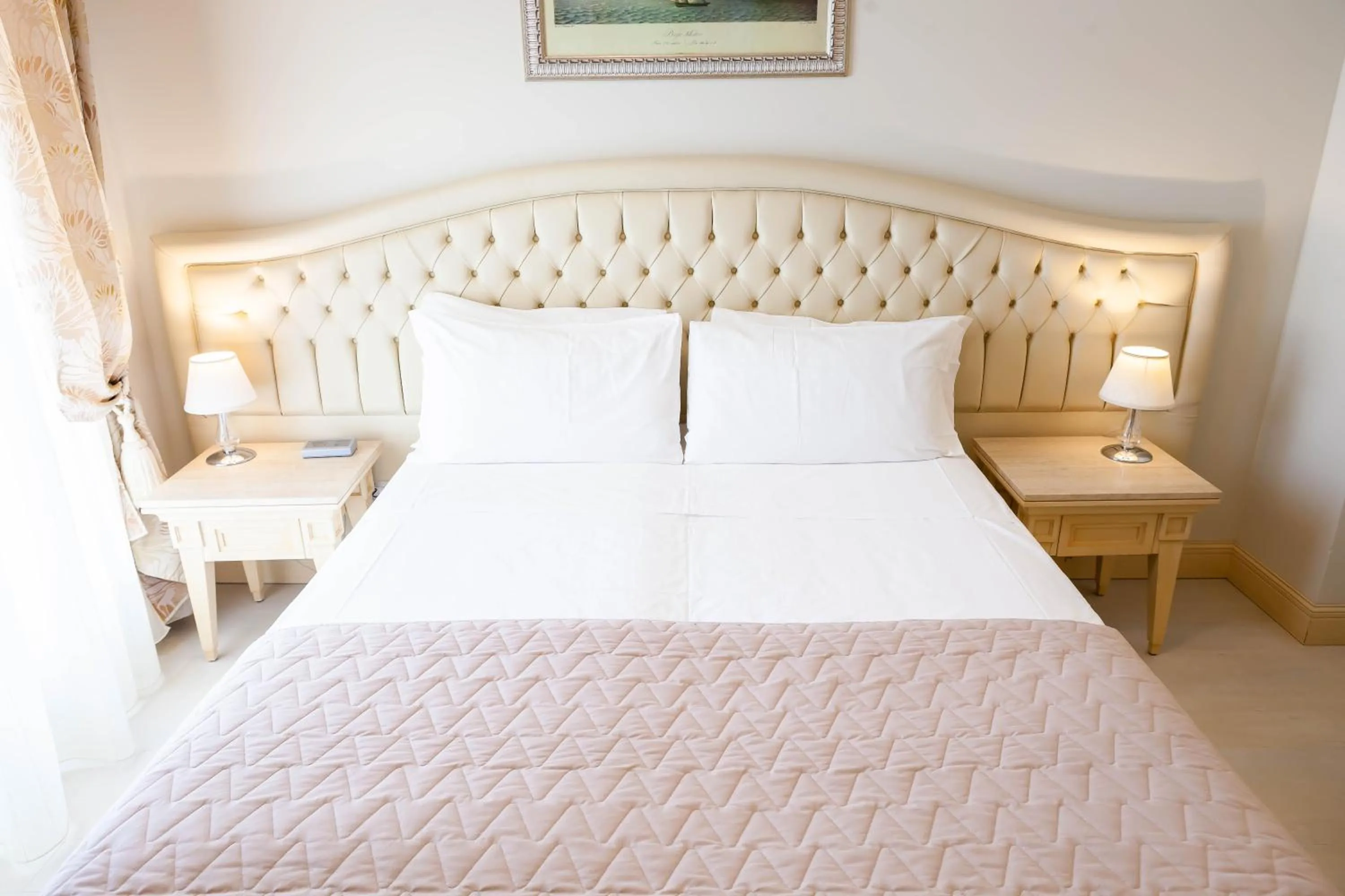 Bed in Hotel Conchiglia