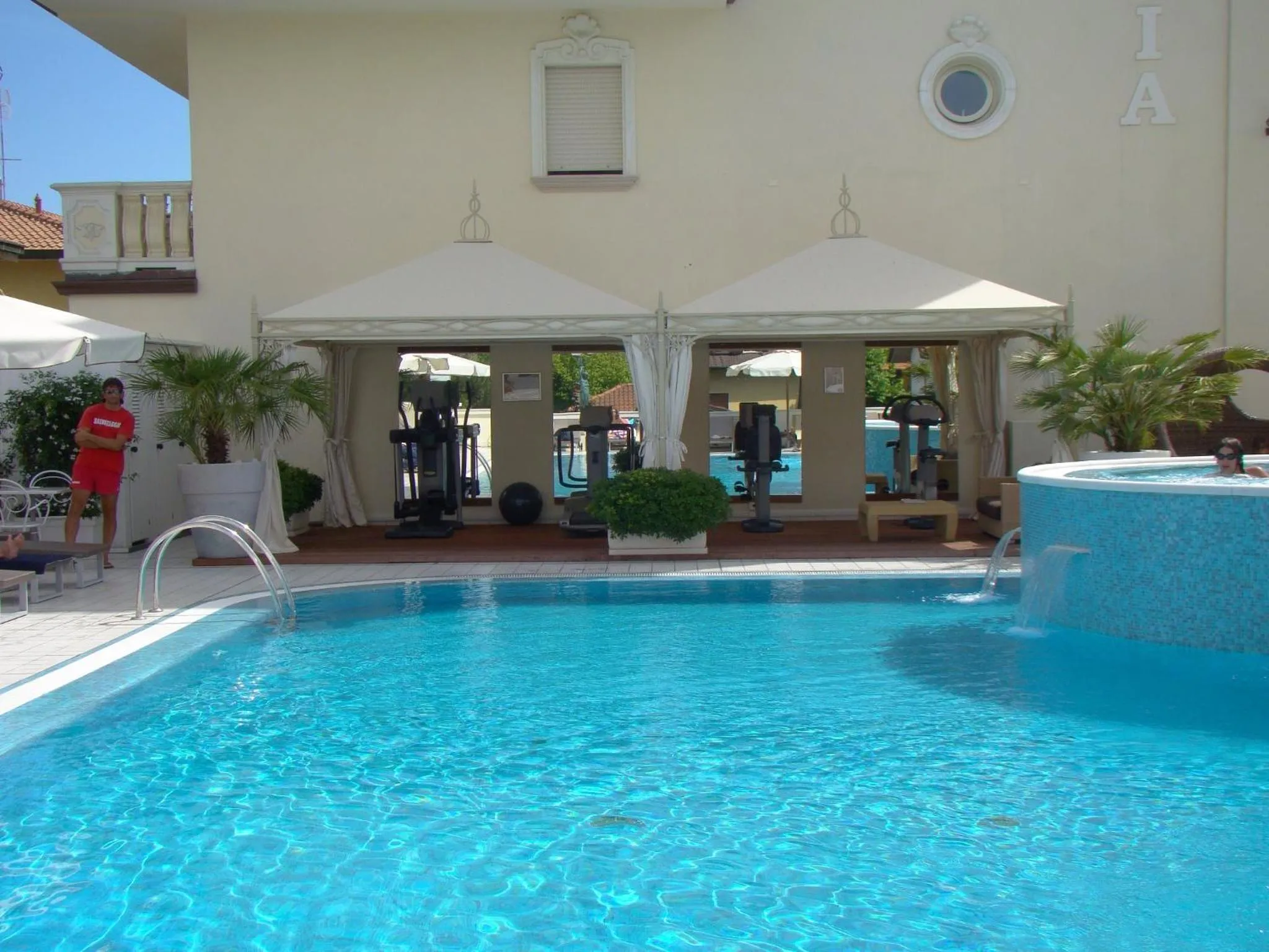 Swimming pool in Hotel Conchiglia