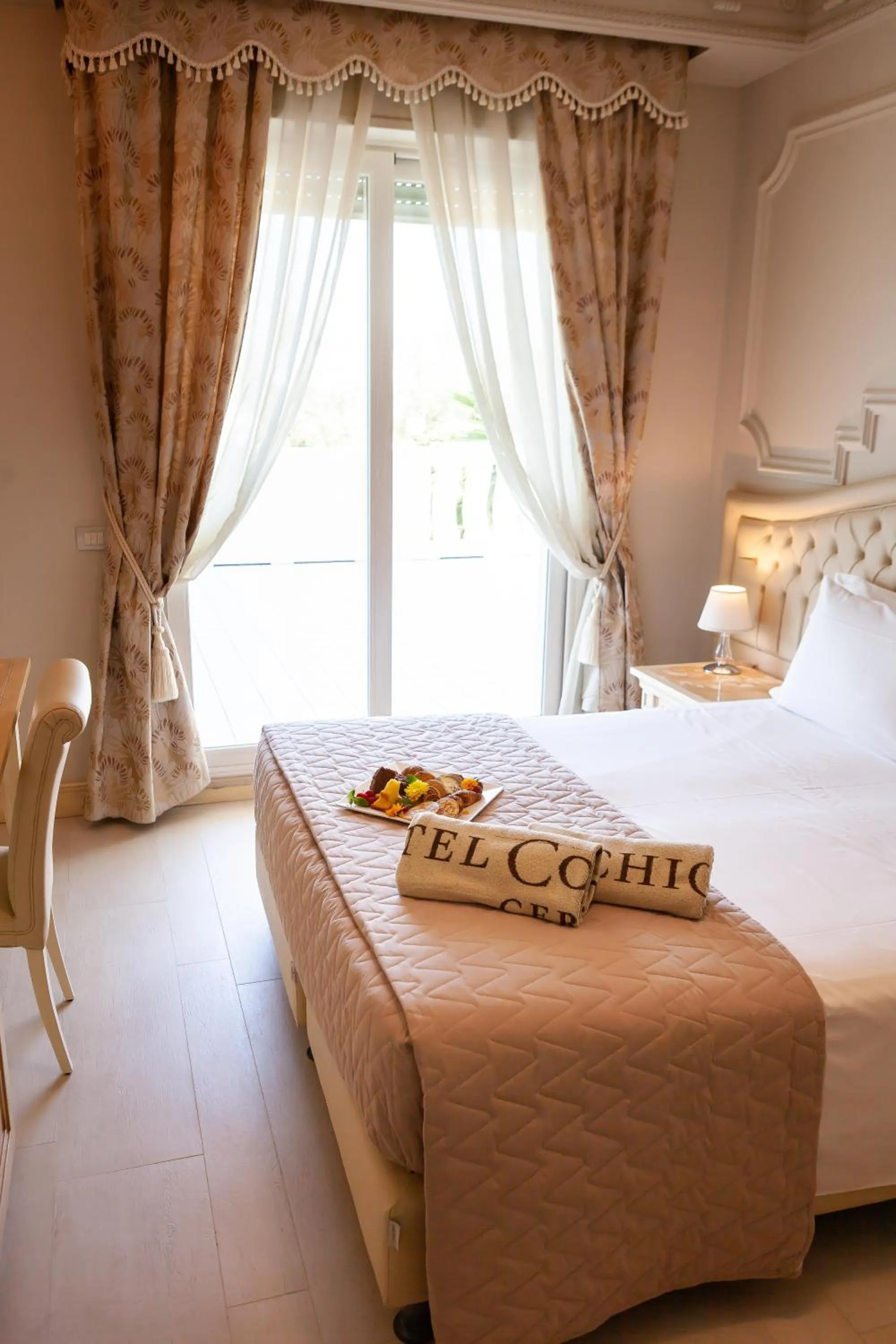 Bed in Hotel Conchiglia