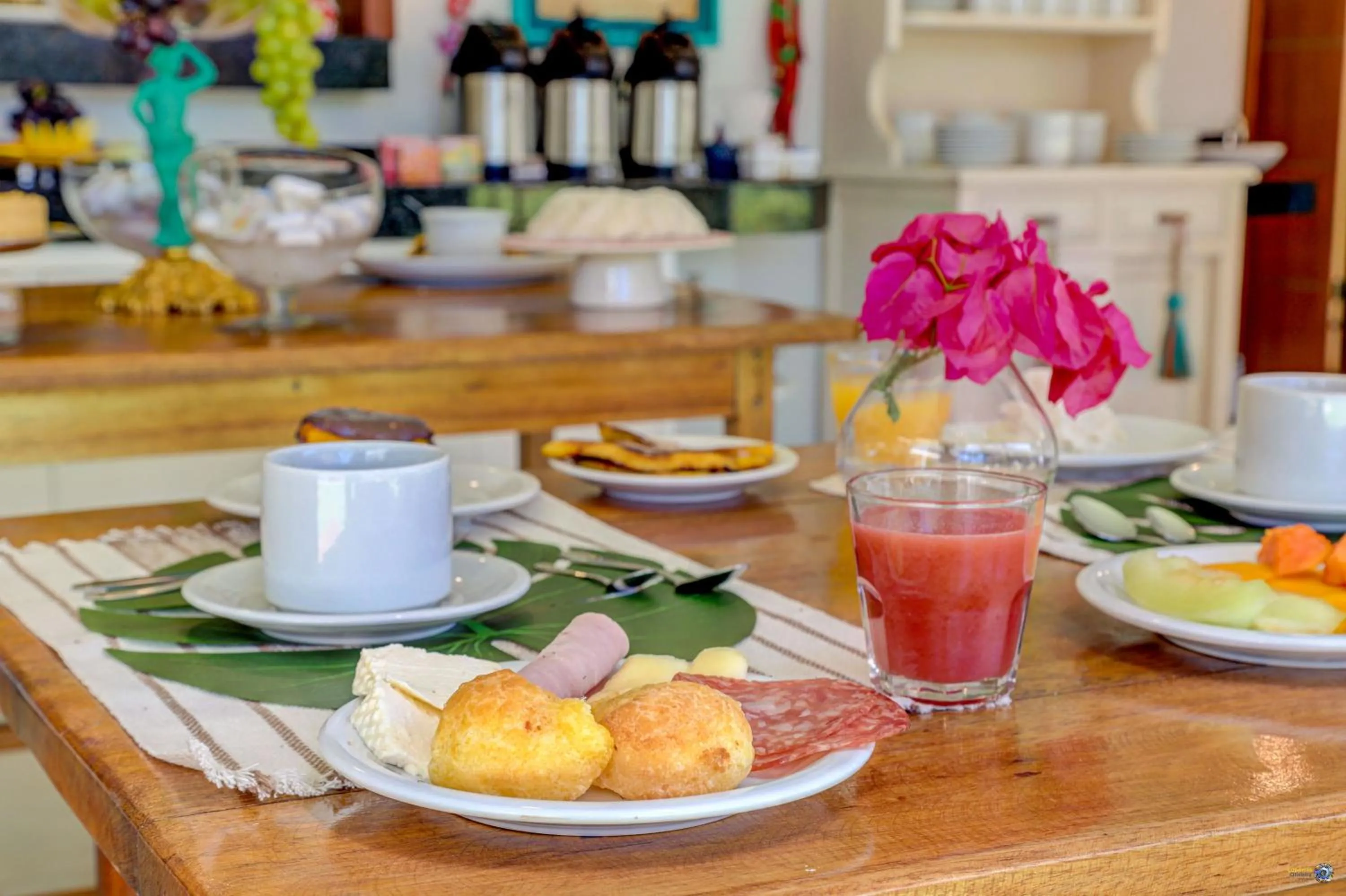 Breakfast in Pousada Céu & Mar de Taipu