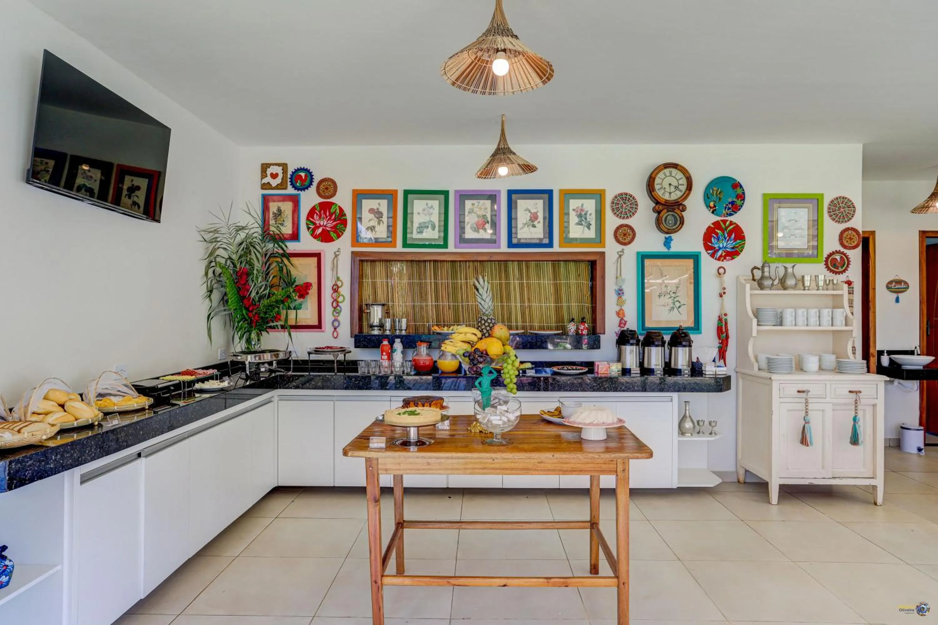 Breakfast in Pousada Céu & Mar de Taipu