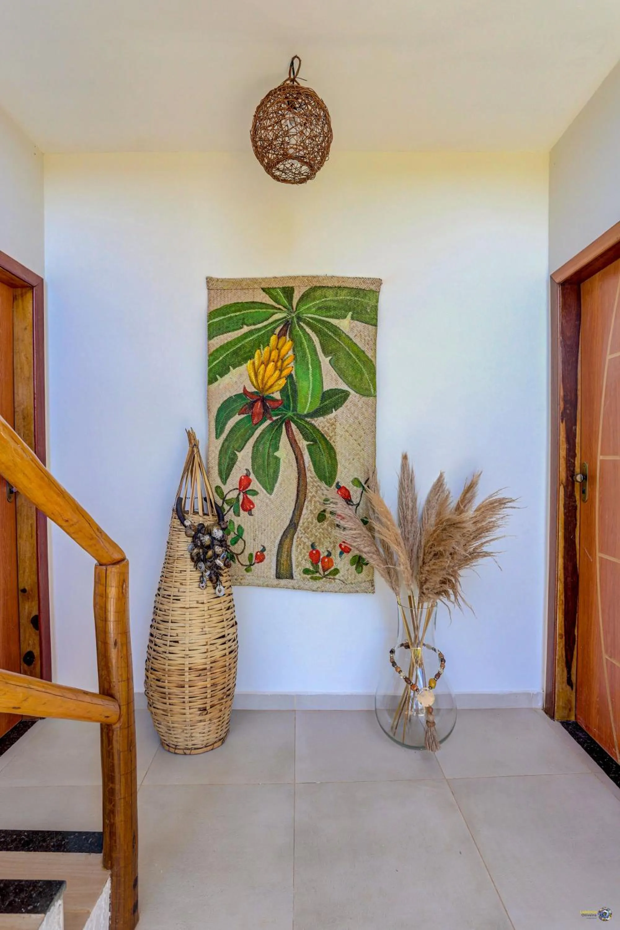 Decorative detail in Pousada Céu & Mar de Taipu