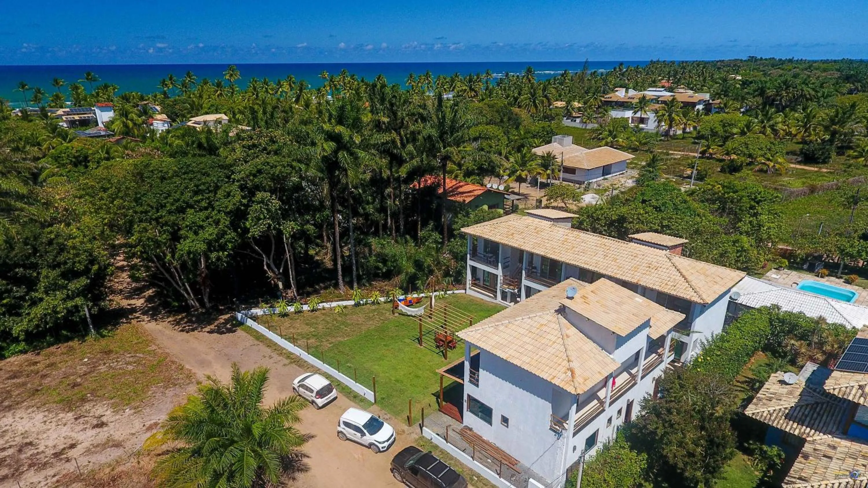 Property building in Pousada Céu & Mar de Taipu