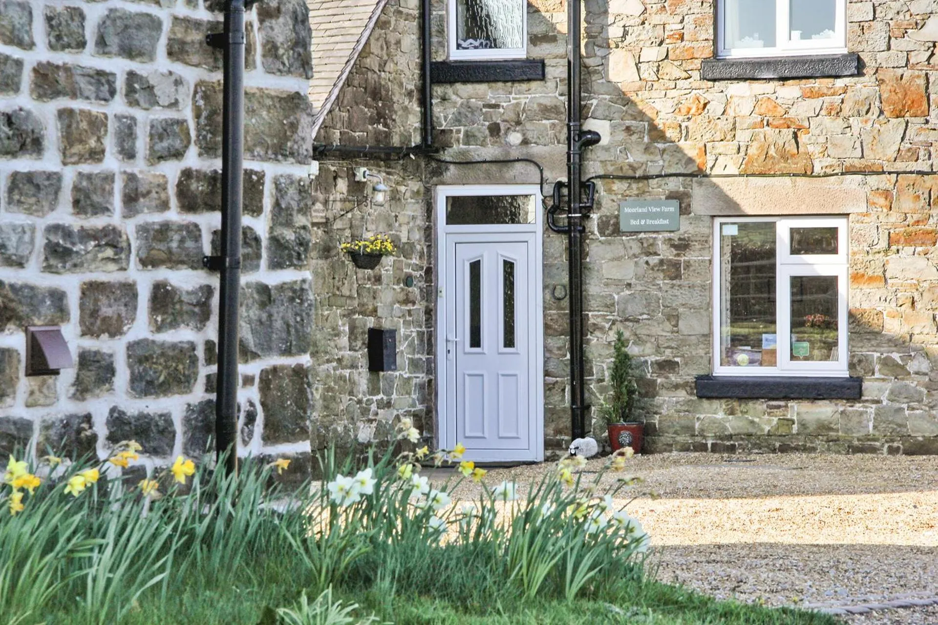 Facade/entrance in Moorland View Farm B&B