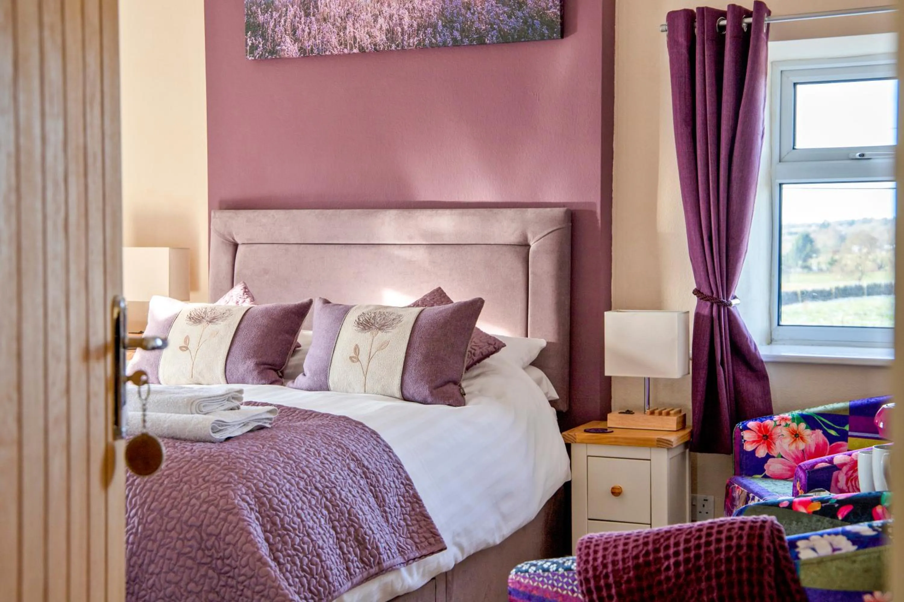 Bedroom in Moorland View Farm B&B