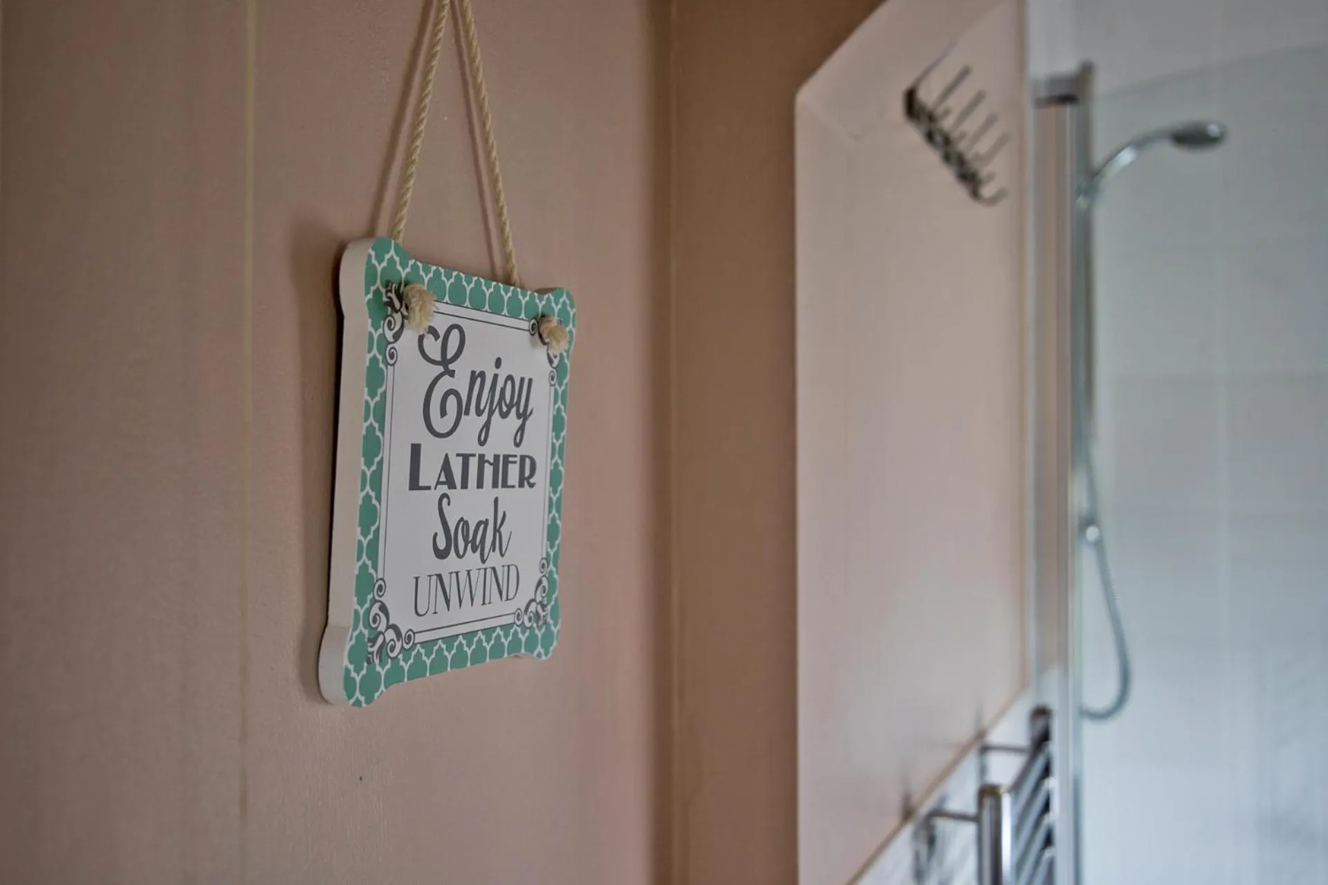 Decorative detail in Moorland View Farm B&B