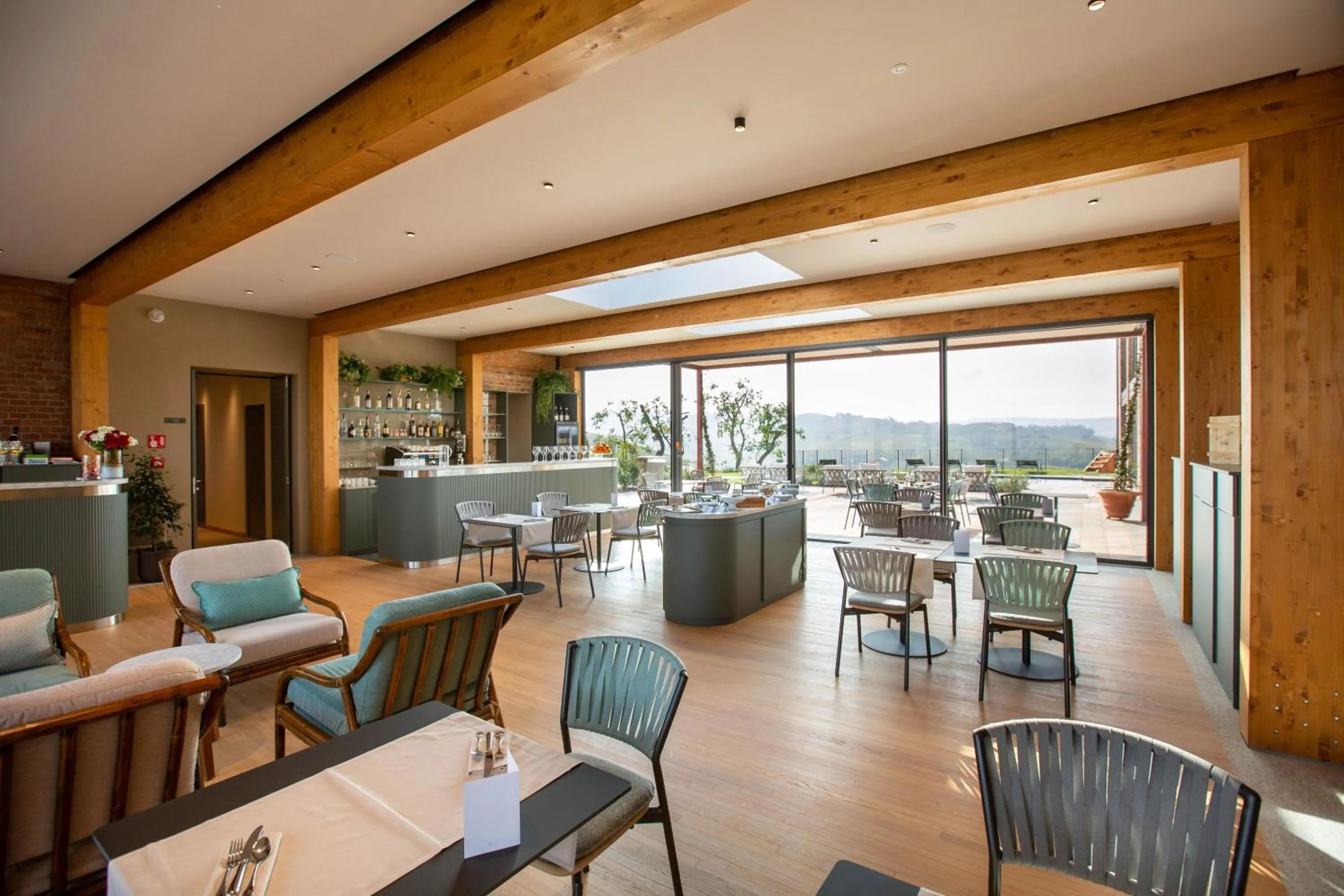 Seating area in Villaggio Narrante - Cascina Galarej