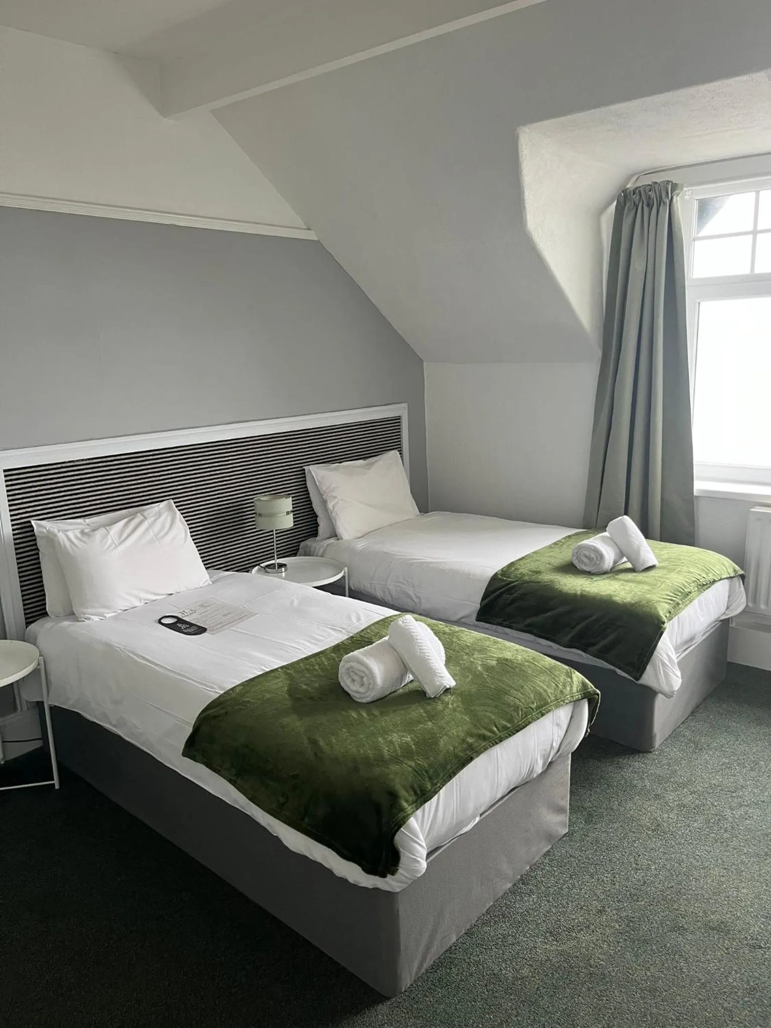 Photo of the whole room, Bed in The Calder House Hotel