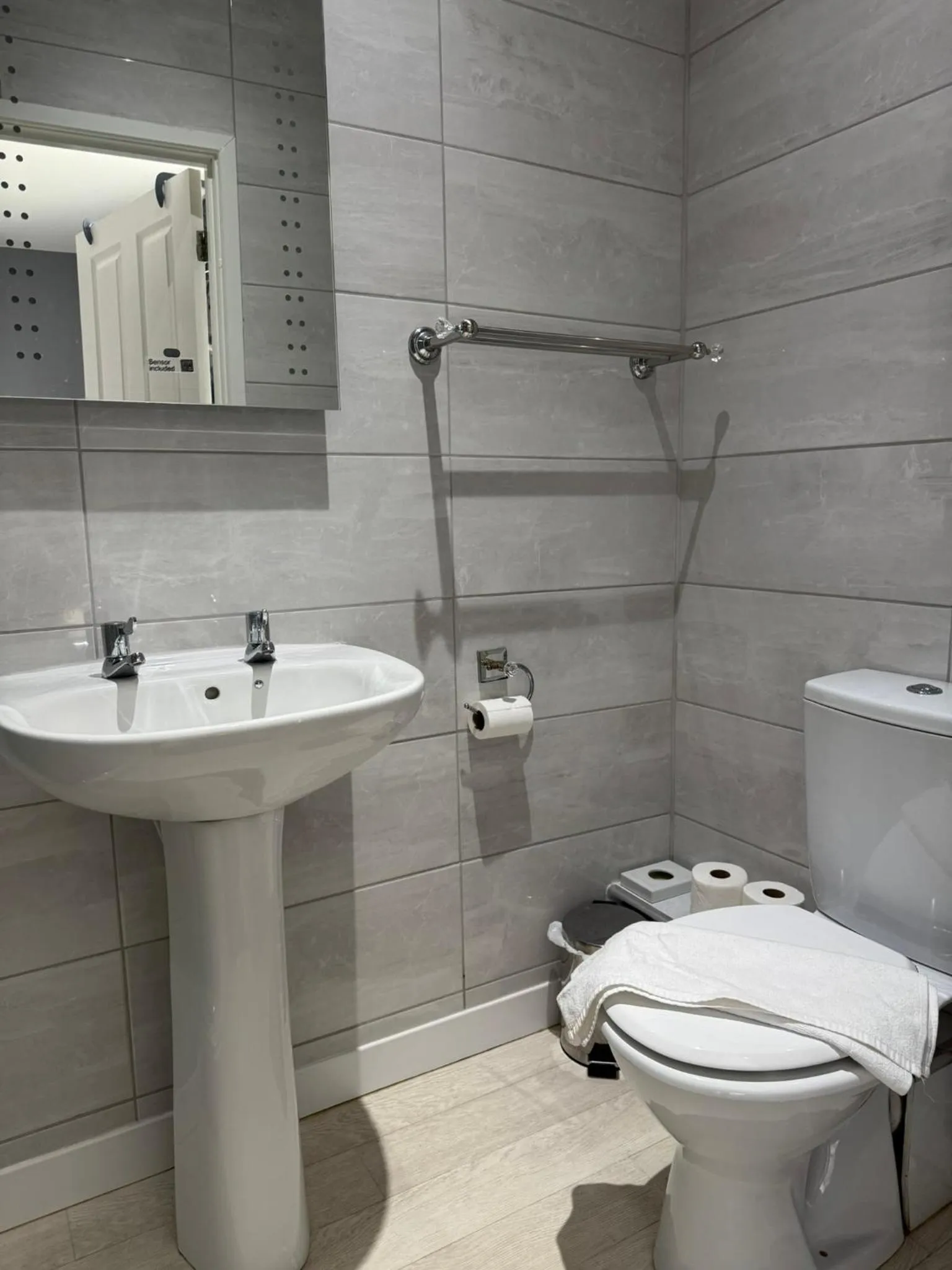 Toilet in The Calder House Hotel