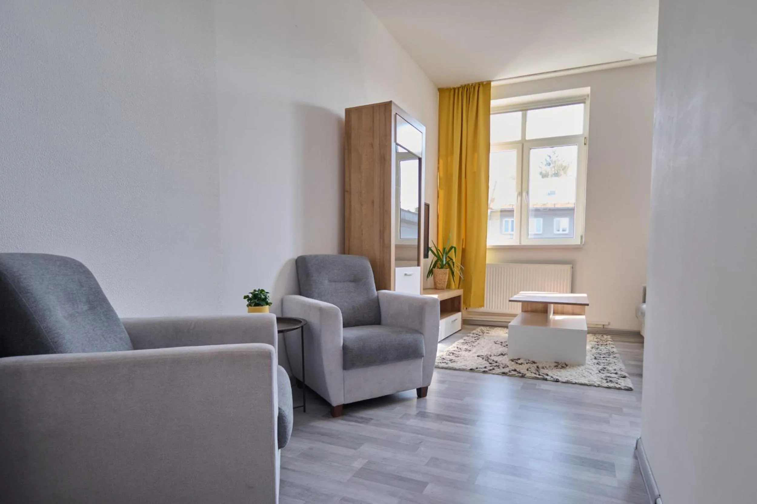 Living room in Central Apartments