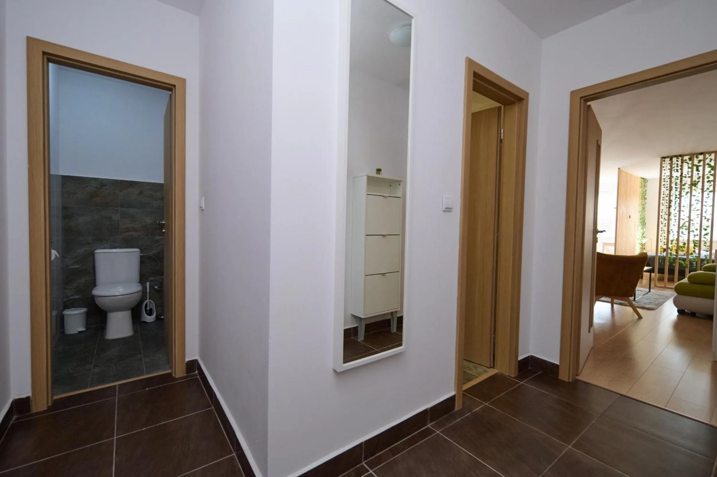 Toilet in Central Apartments