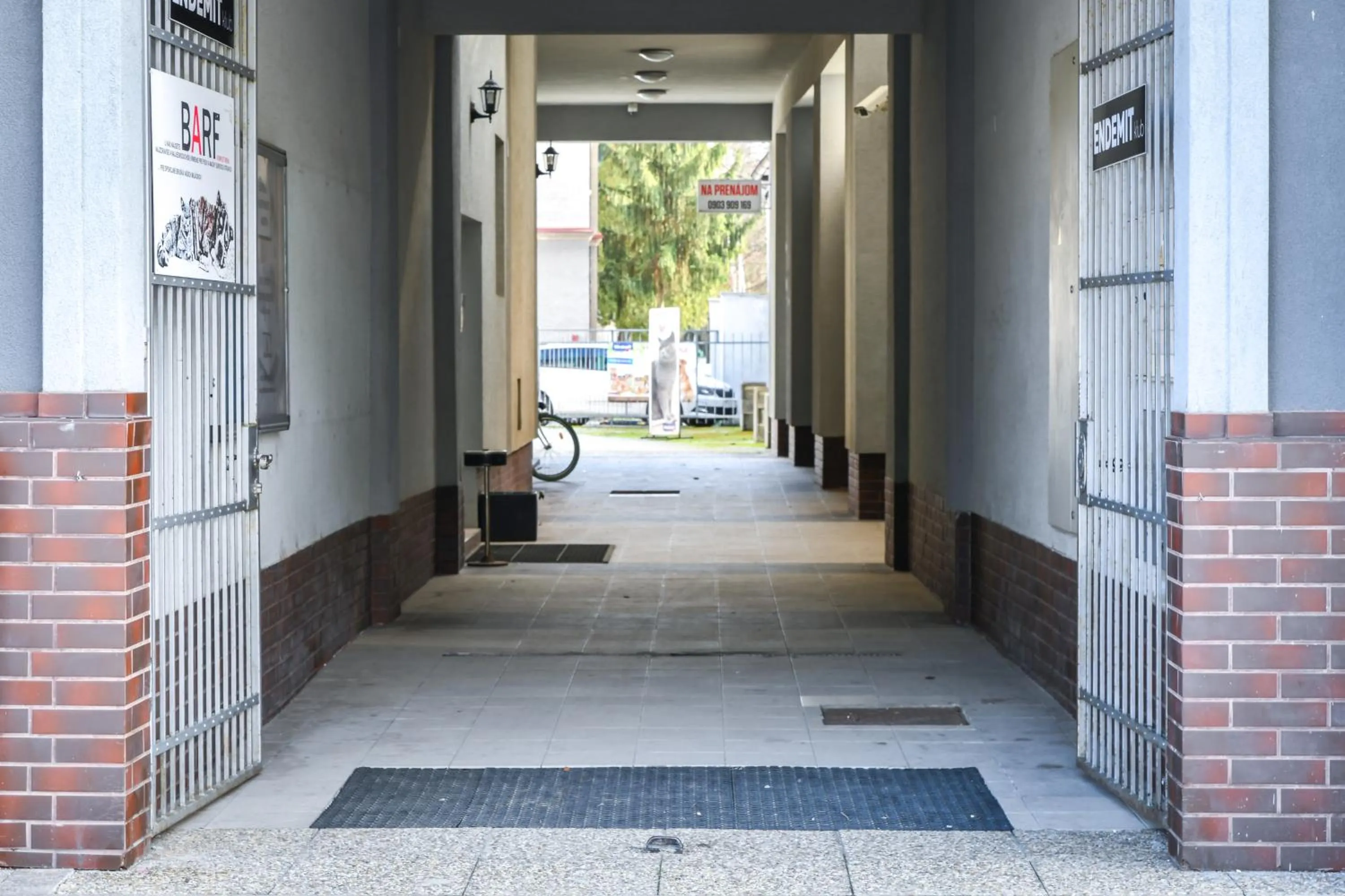 Facade/entrance in Central Apartments