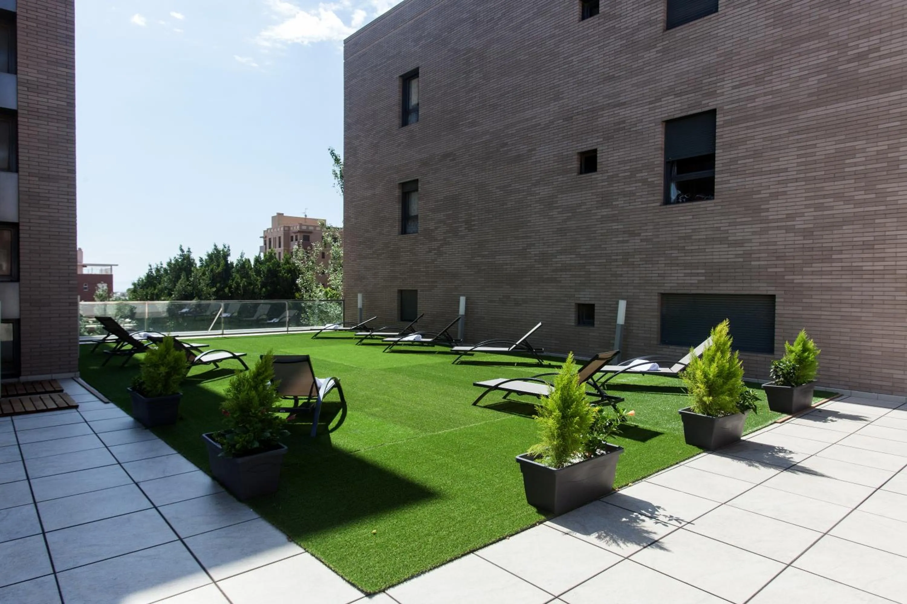 Balcony/Terrace in Sercotel Gran Fama