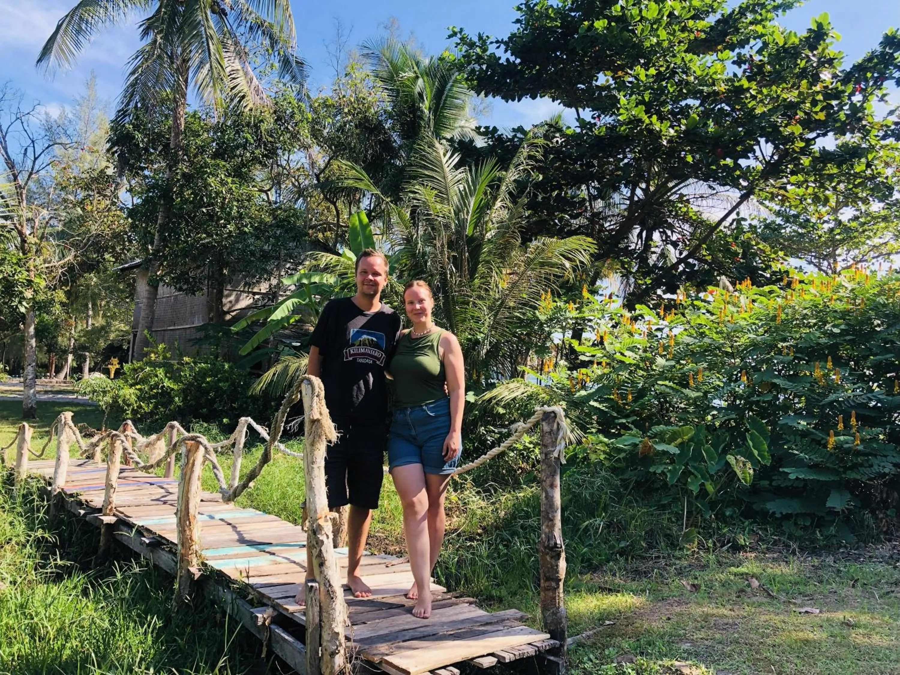 Garden in The Last Point Koh Takiev