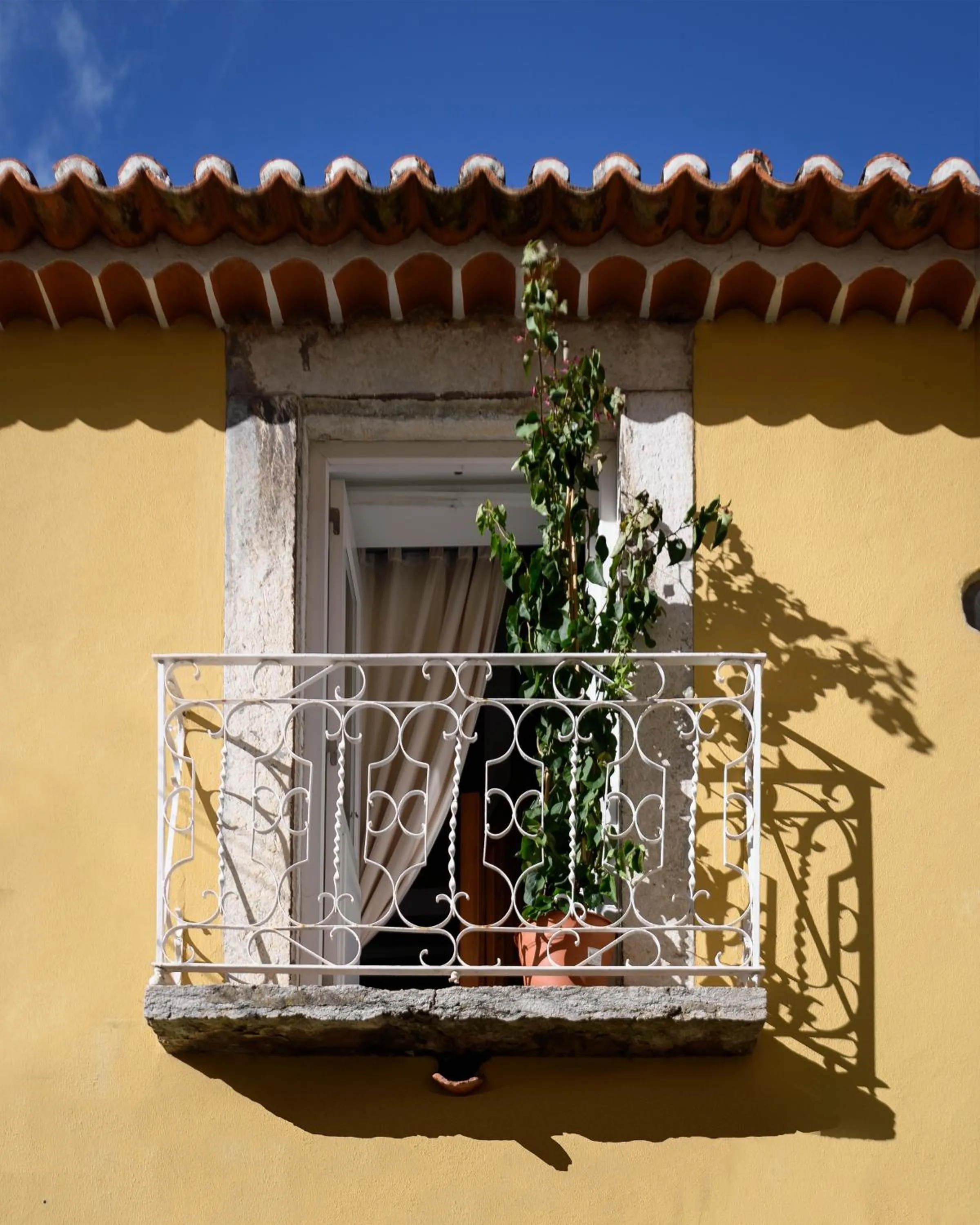Property building in Alfama Yellow House