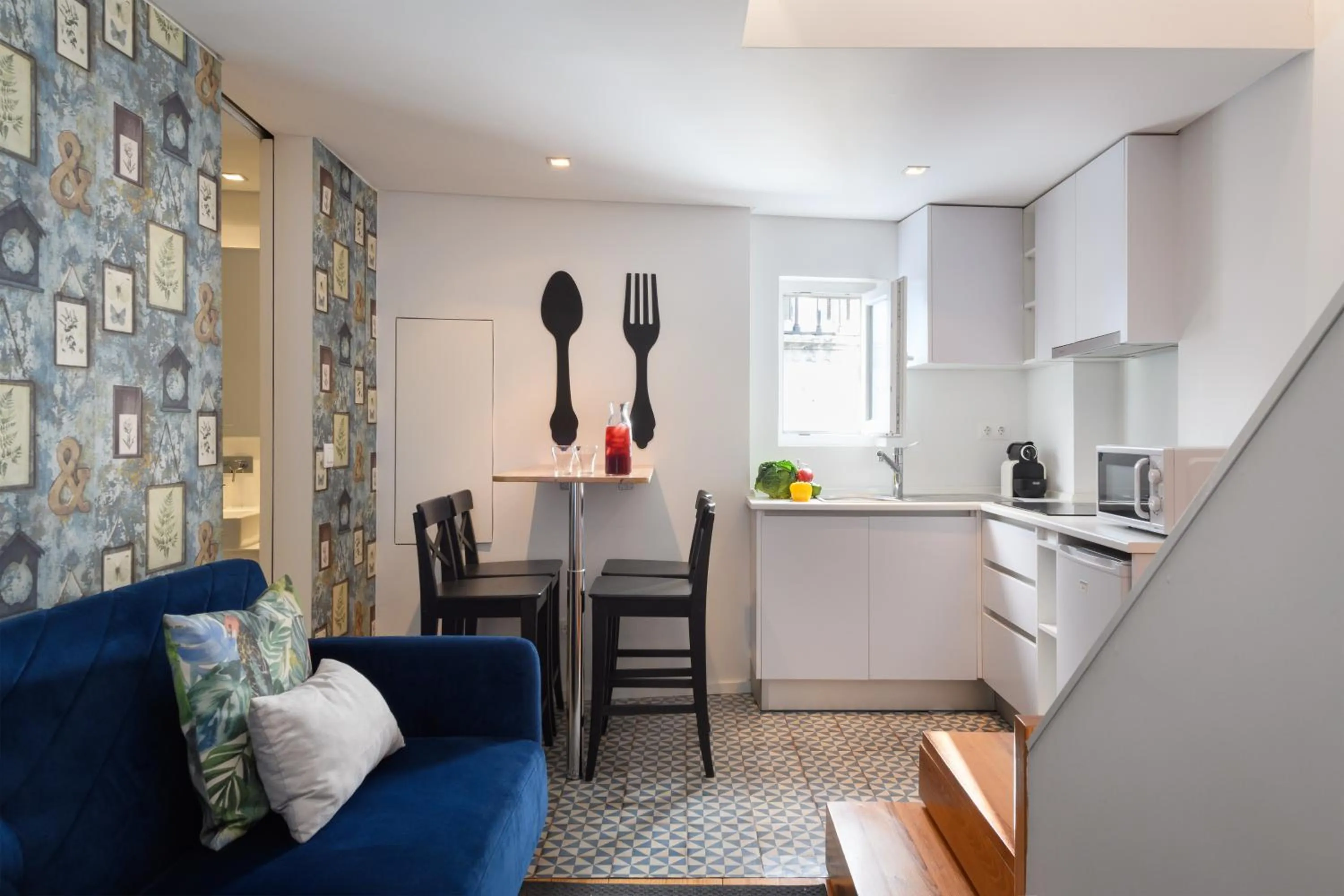 Kitchen or kitchenette in Alfama Yellow House