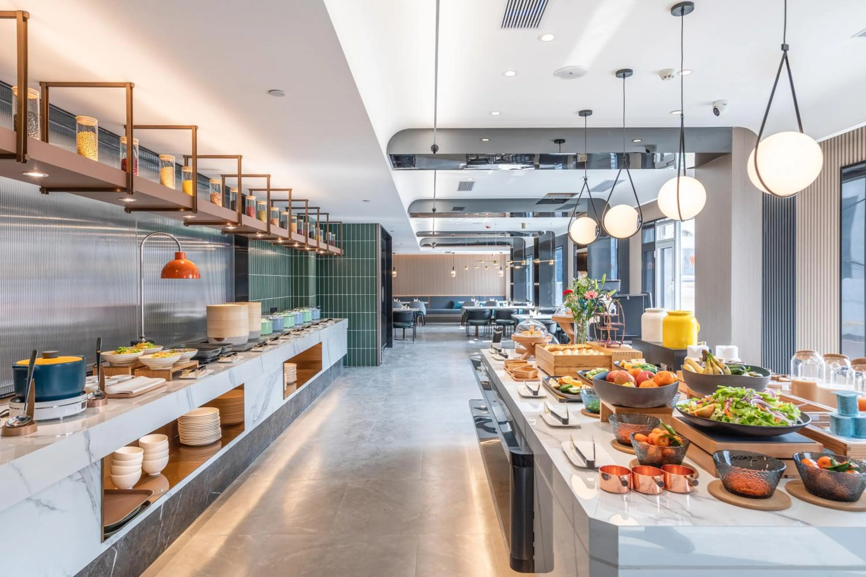 Restaurant/places to eat in Atour Hotel Bohai International Plaza Binzhou