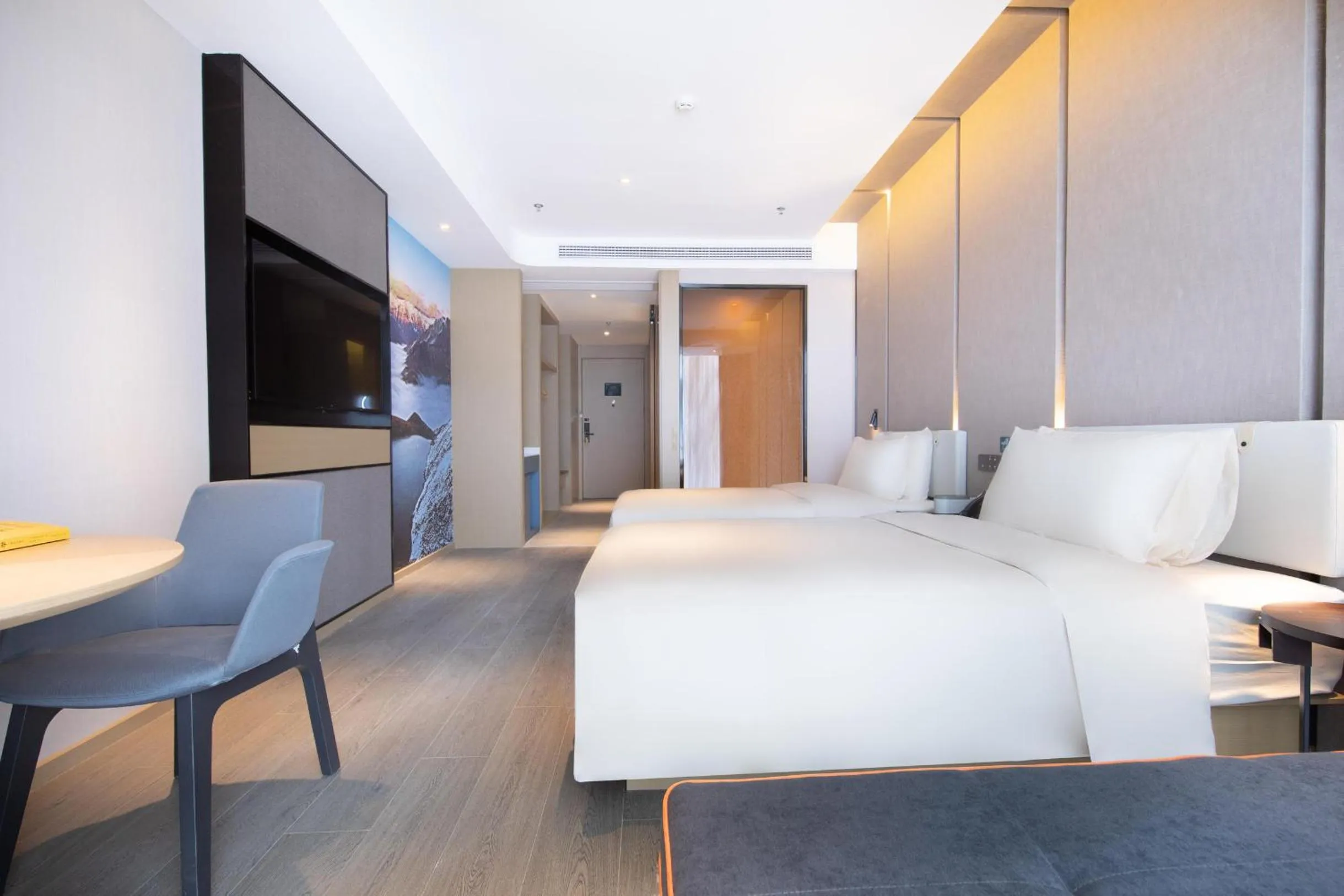 Bed in Atour Hotel Yibin West Railway Station